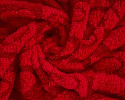 Foto 3 | Foto 3 | Frazada Individual Providencia Corazones Roja