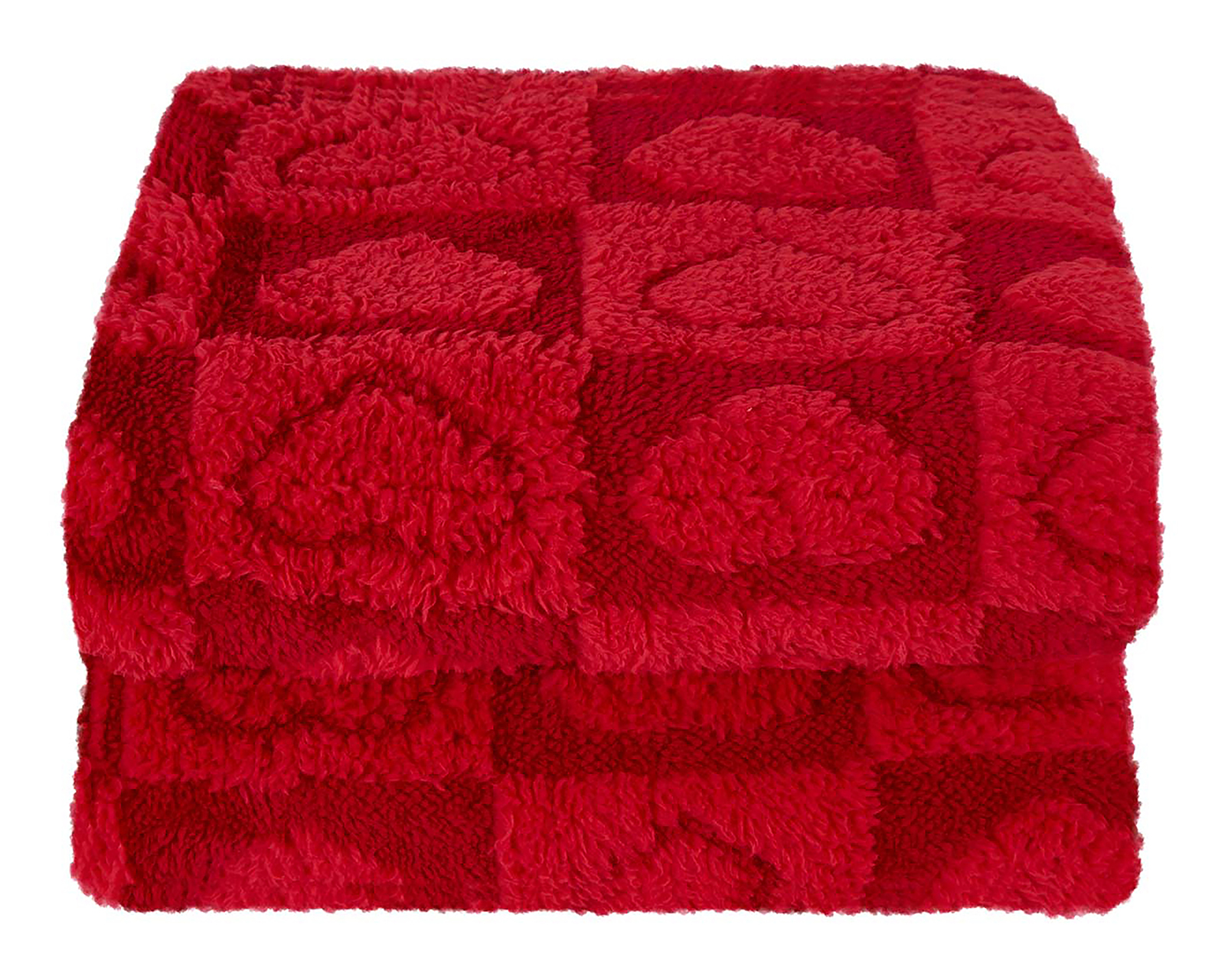 Foto 6 pulgar | Foto 5 | Frazada Individual Providencia Corazones Roja