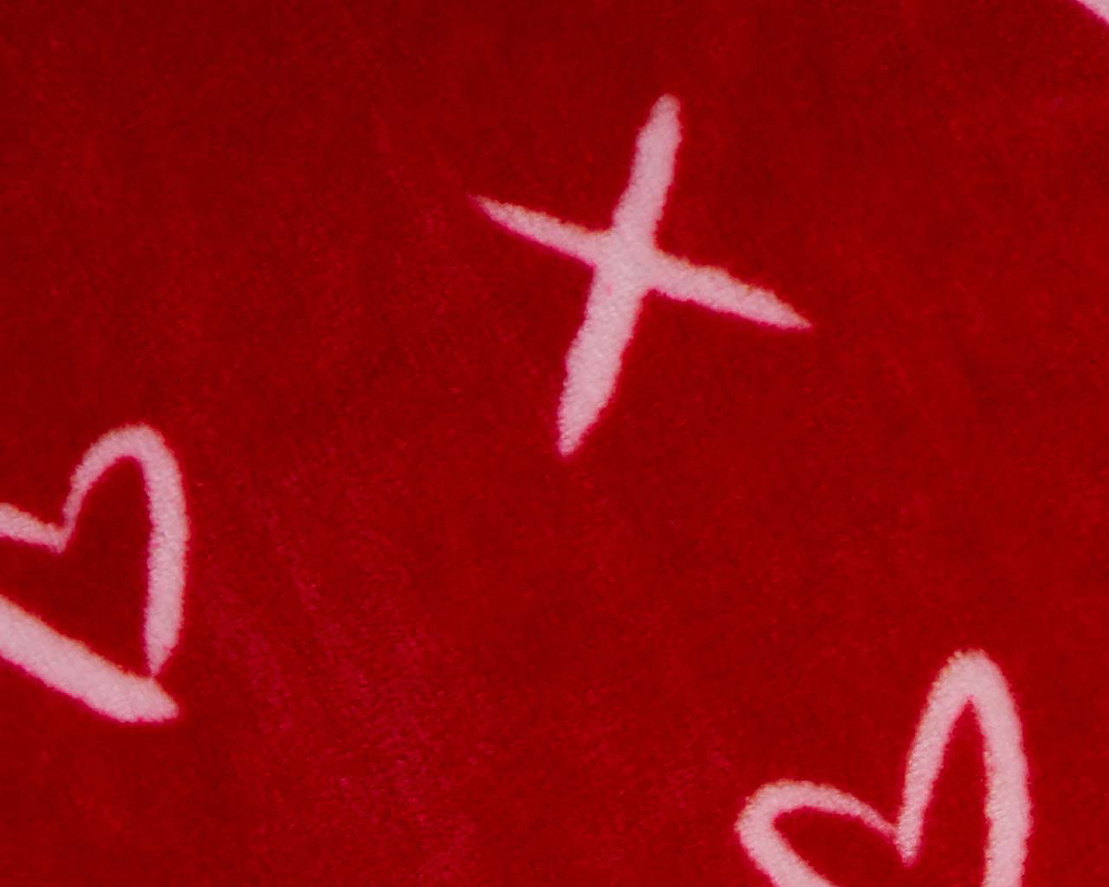 Foto 3 pulgar | Foto 2 | Frazada Individual Providencia Xoxo de Corazones