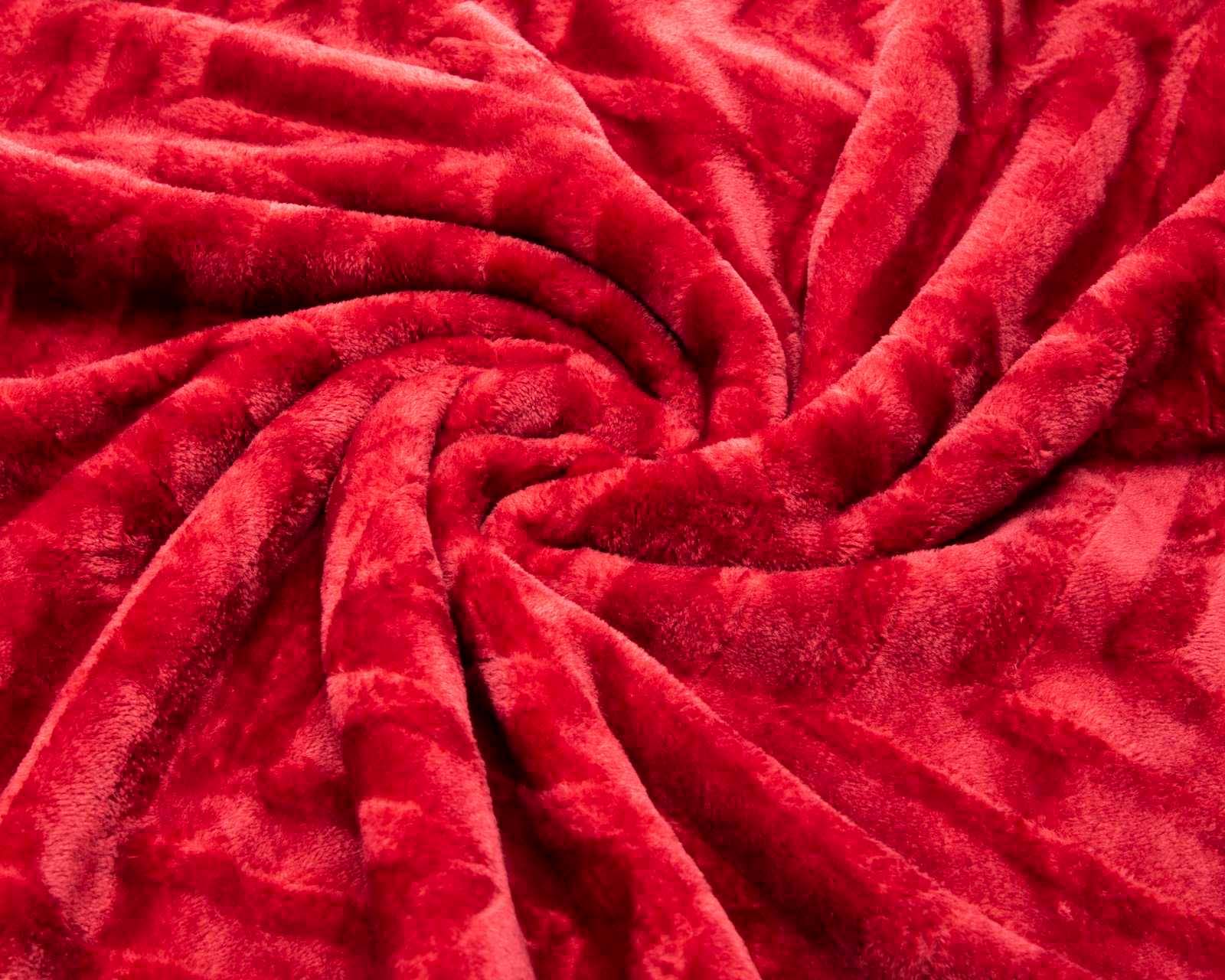 Foto 4 pulgar | Foto 3 | Frazada Starhaus Dina Rojo