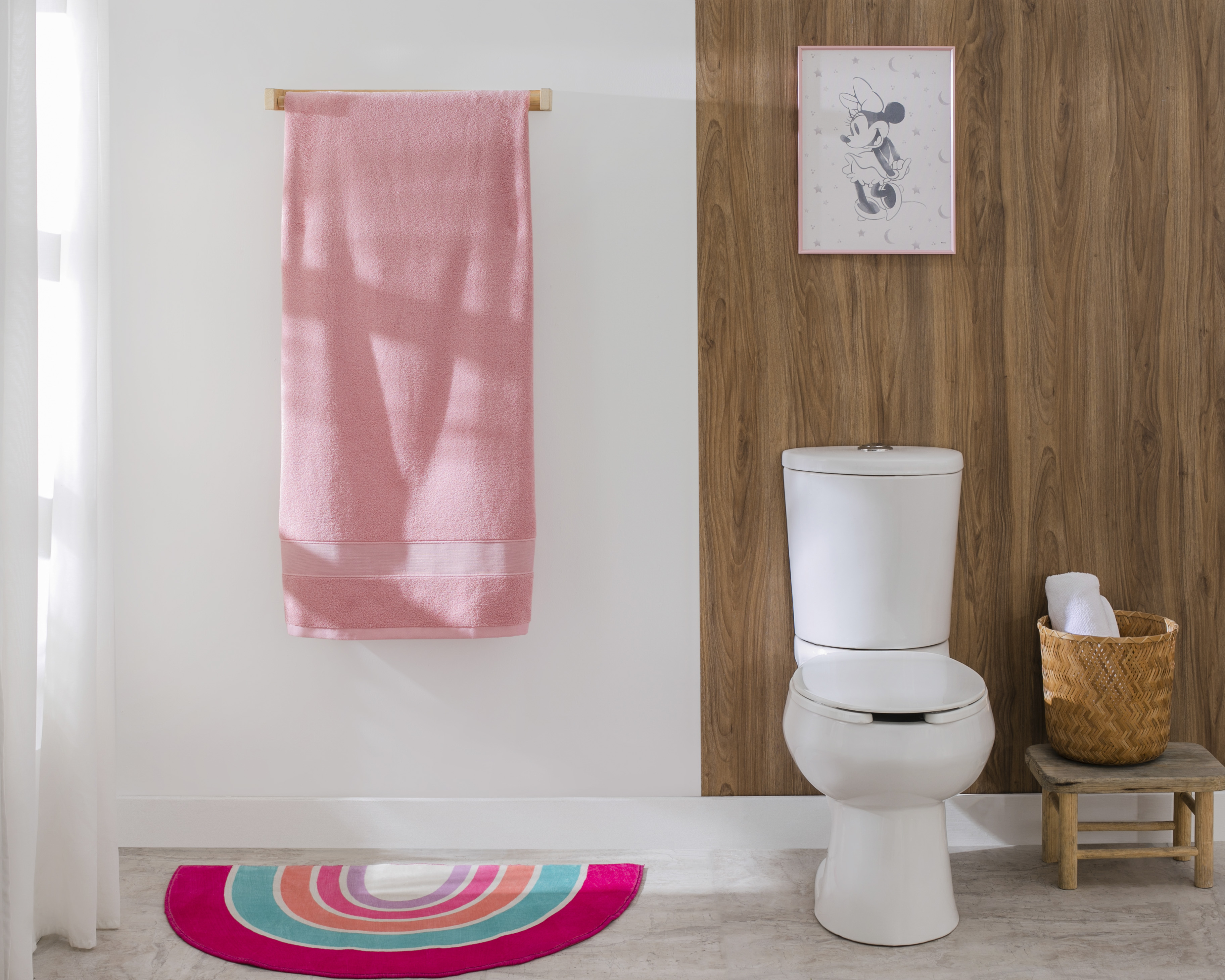 Foto 5 pulgar | Foto 4 | Toalla de Baño Ivy Sunrise Rosa