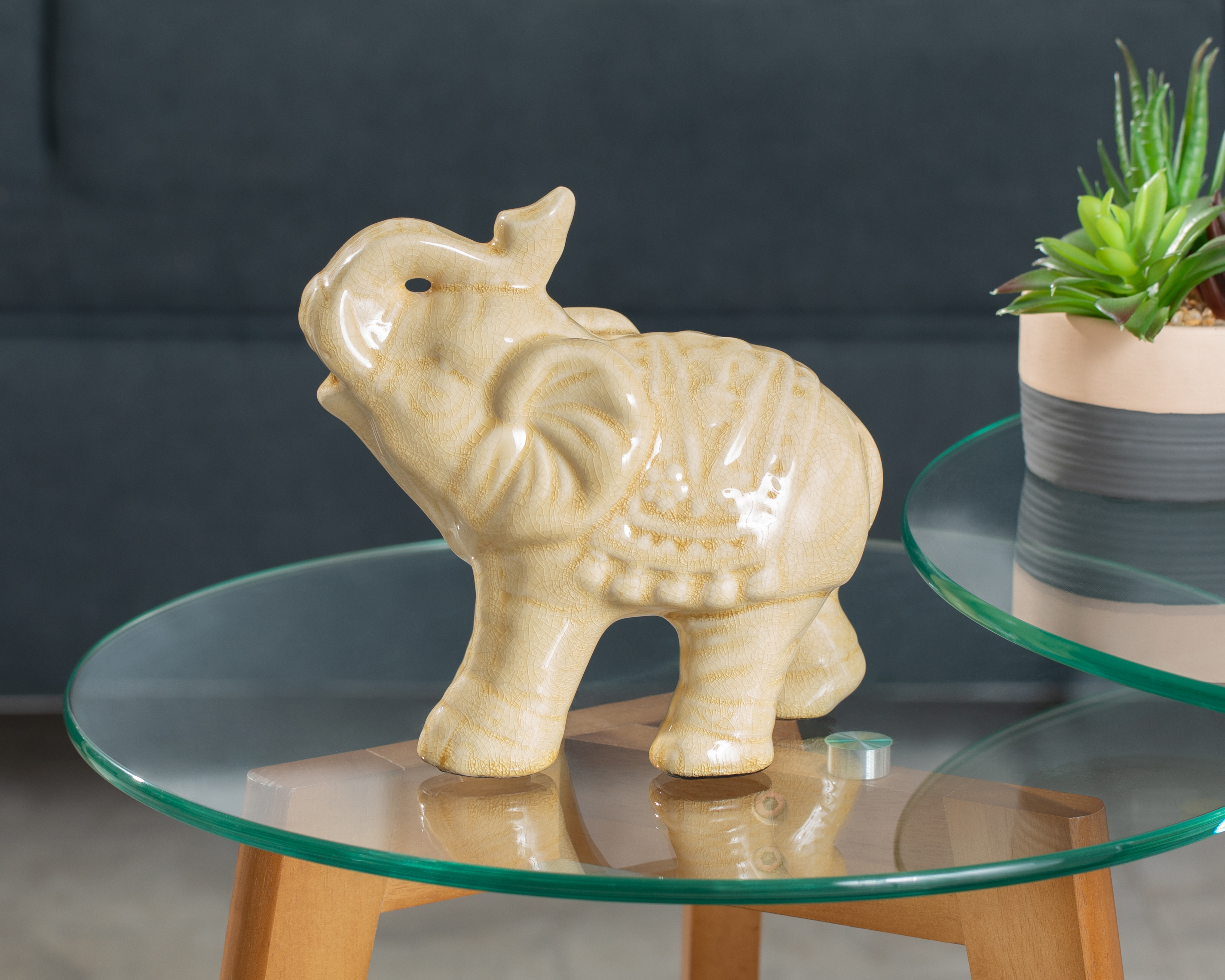 Foto 6 pulgar | Foto 5 | Escultura de Elefante Apolo