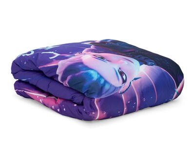 Foto 2 | Foto 2 | Edredón Matrimonial con Fundas para Almohada Providencia Las Guerreras K-Pop Morado 3 Piezas