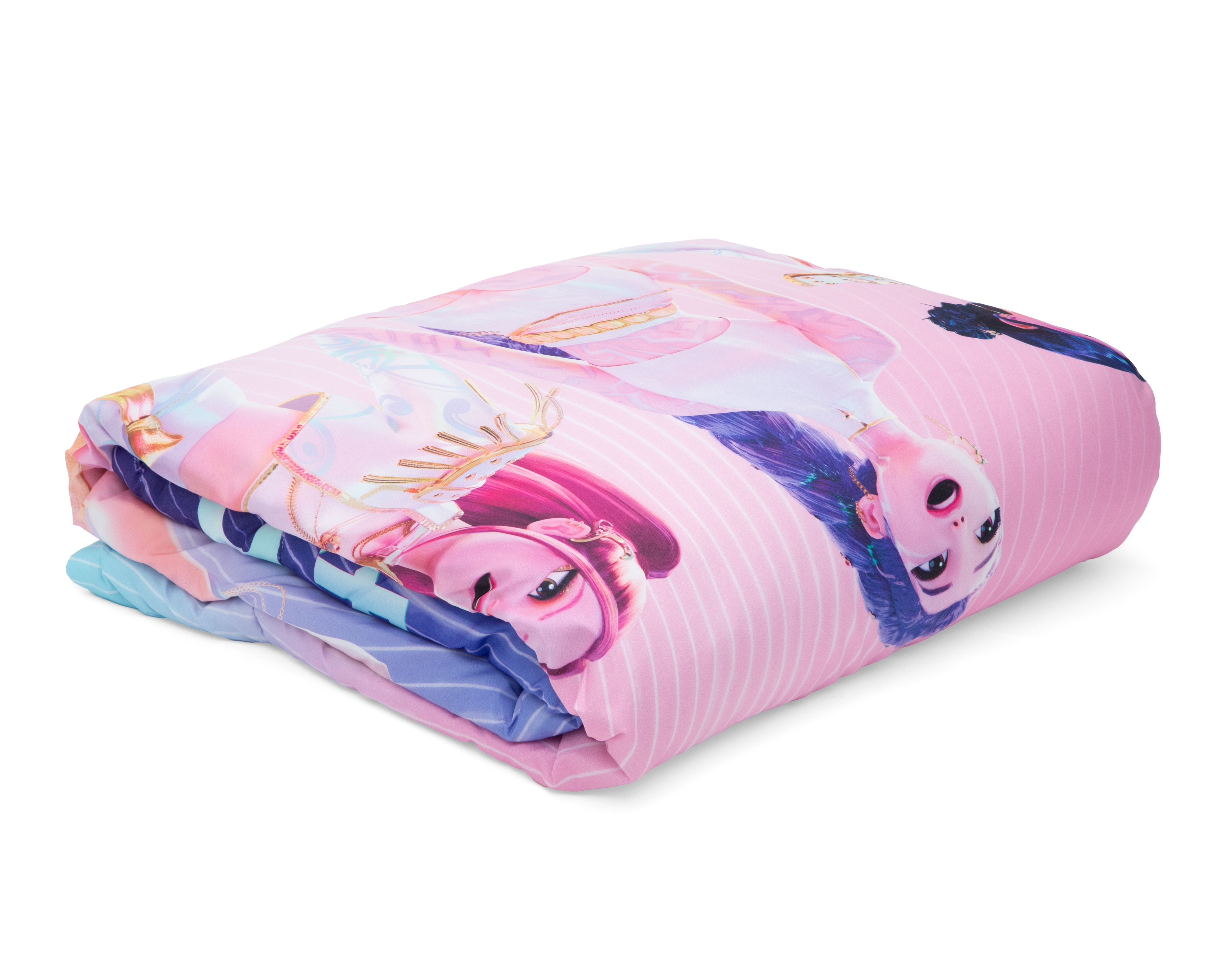 Foto 2 | Foto 2 | Edredón Matrimonial con Fundas para Almohada Providencia Las Guerreras KPop Multicolor 3 Piezas