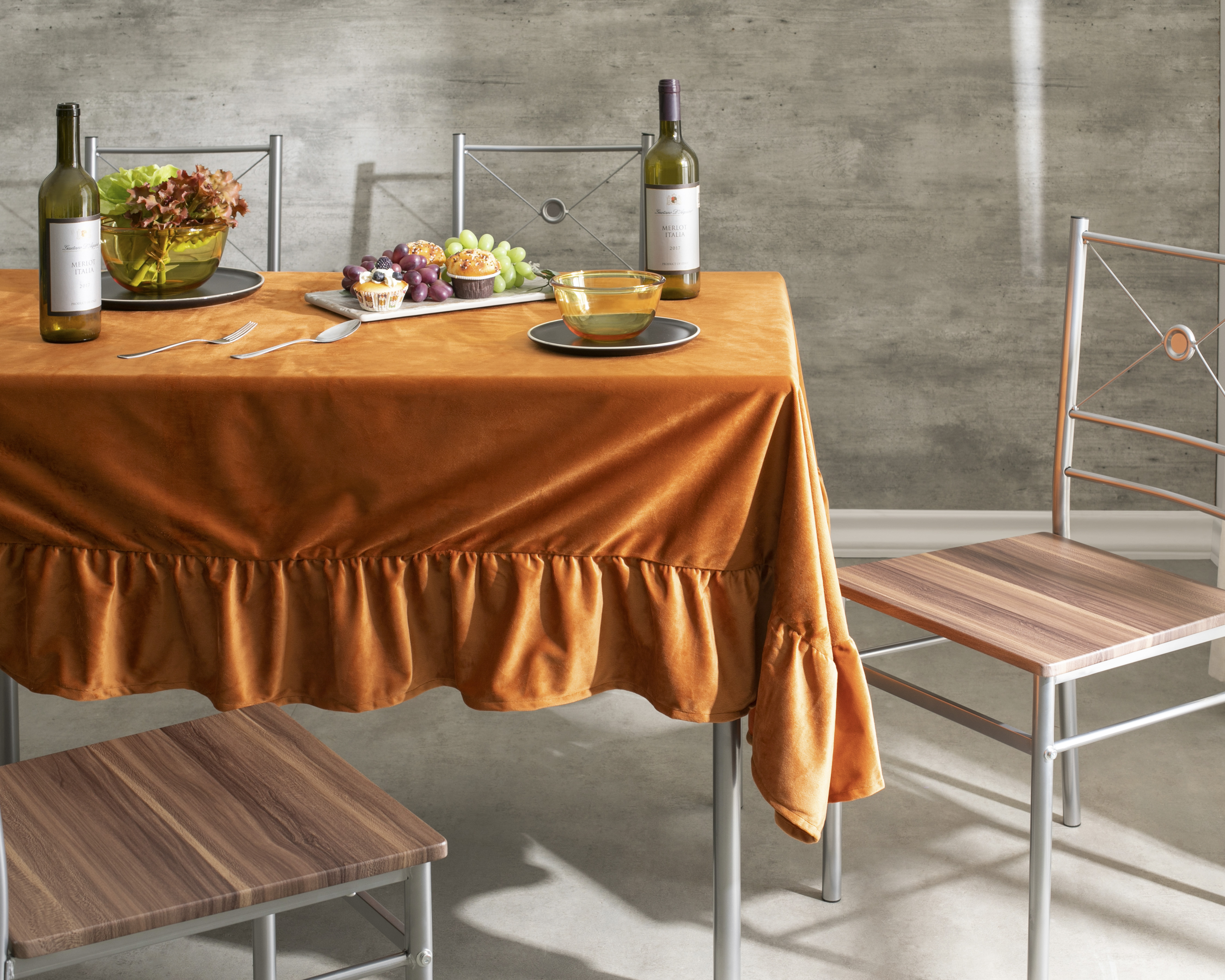 Mantel para Mesa Starhaus Anaranjado 140 x 220 cm