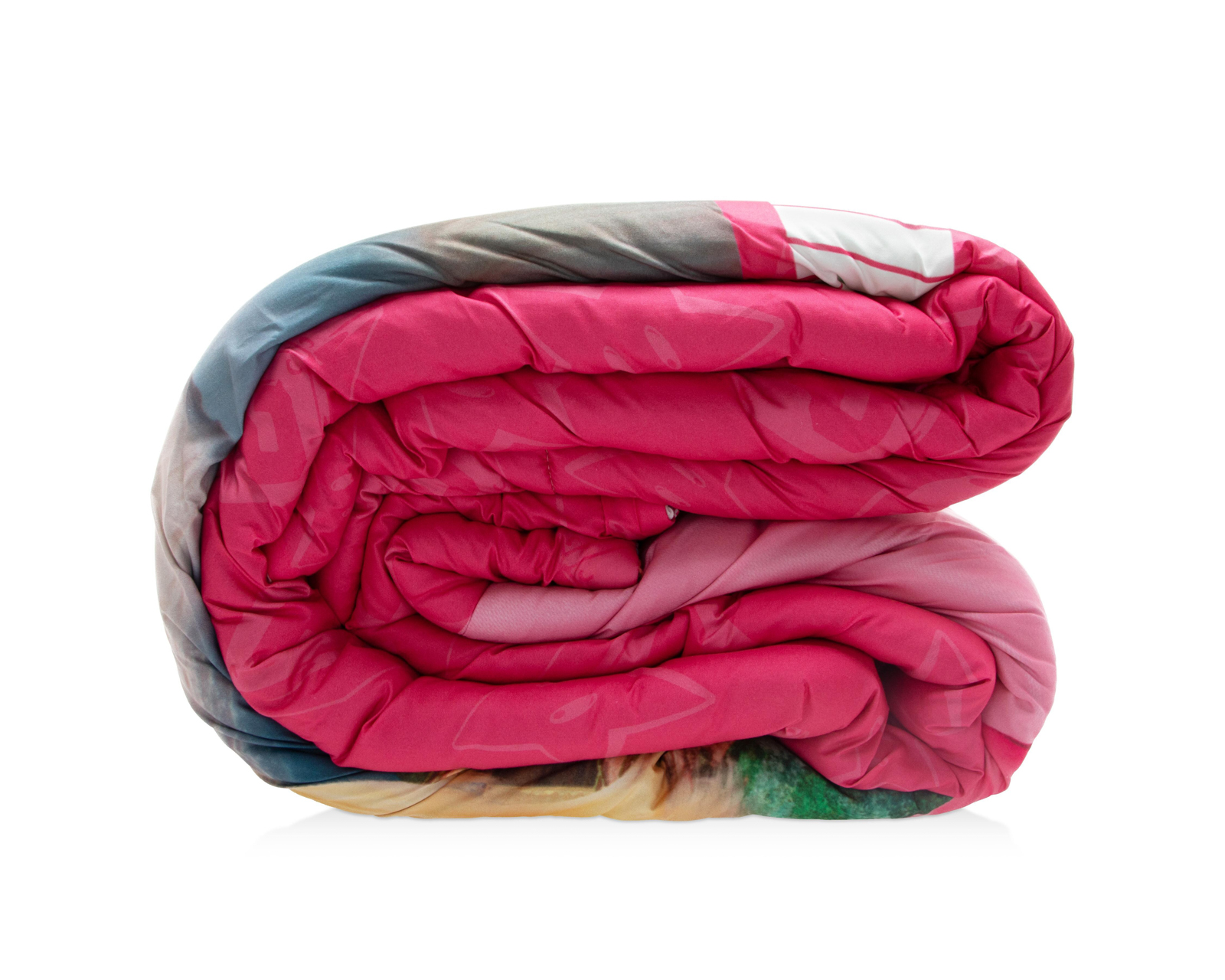 Foto 3 | Foto 3 | Edredón Providencia Individual Peach Rosa 2 Piezas