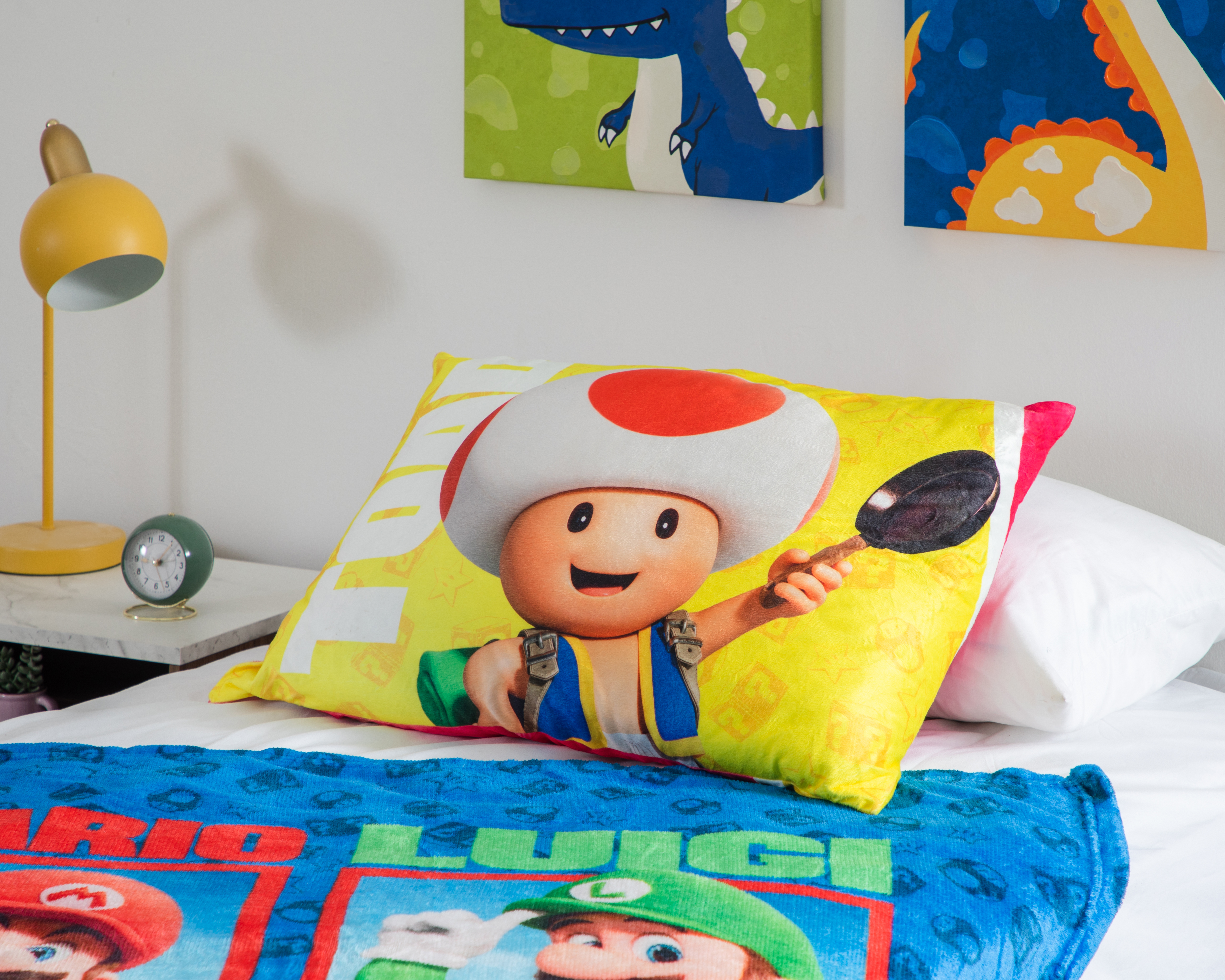Foto 7 | Foto 7 | Almohada Infantil Providencia Peach y Toad