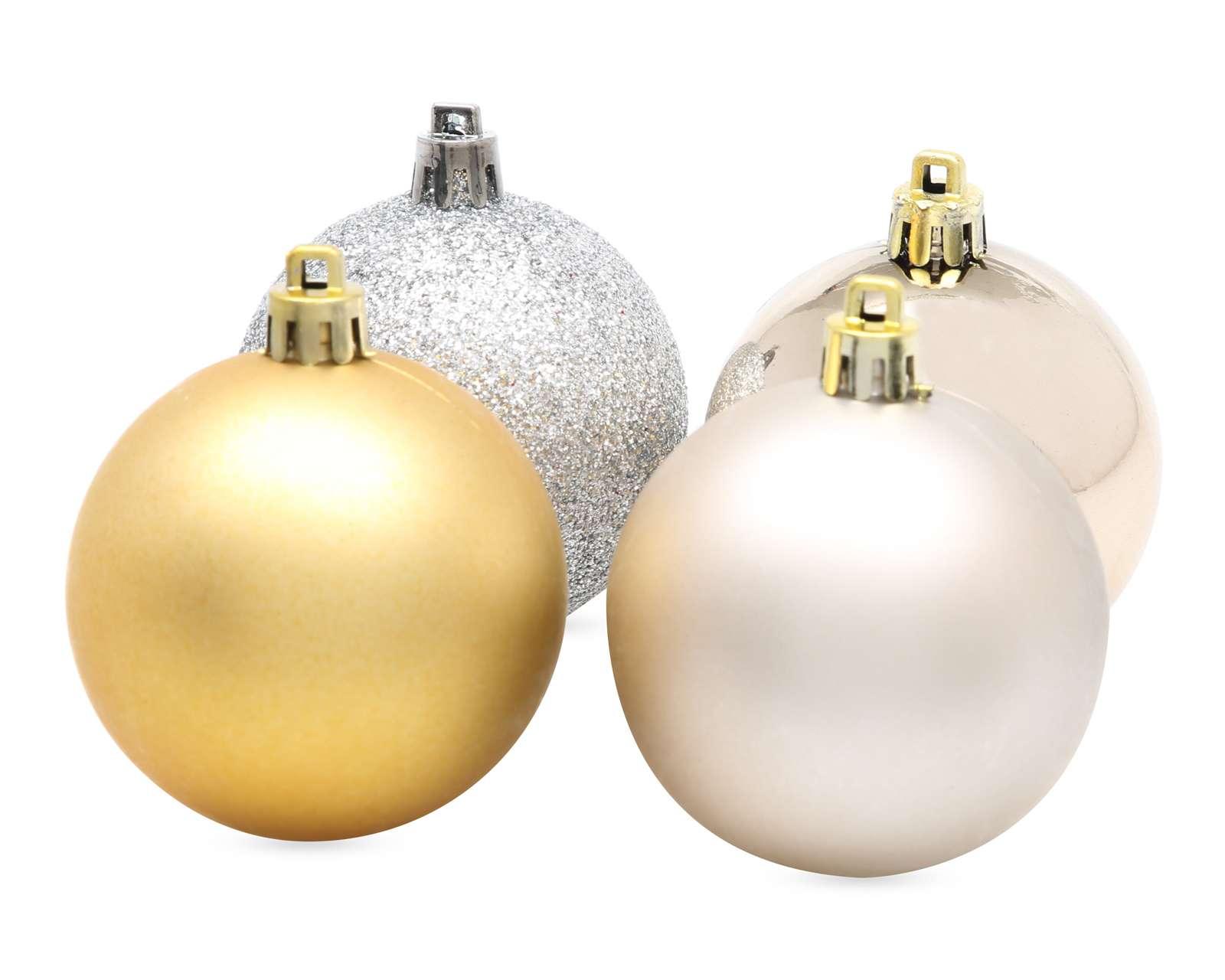 Foto 2 | Foto 2 | Esferas Navideñas Metálicas 40 Piezas