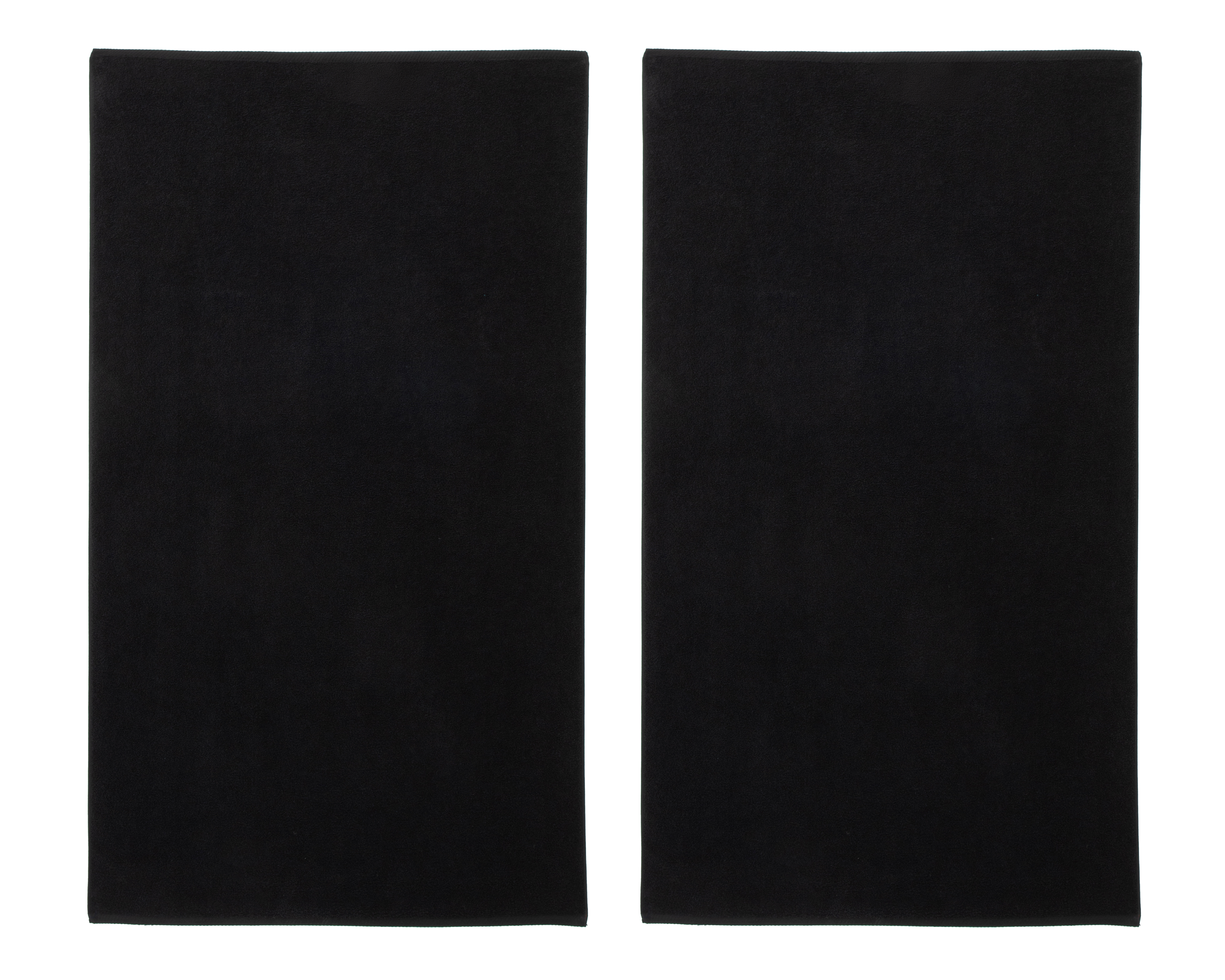 Foto 4 pulgar | Foto 3 | Toalla de Medio Baño Hotelera Negra 2 Piezas