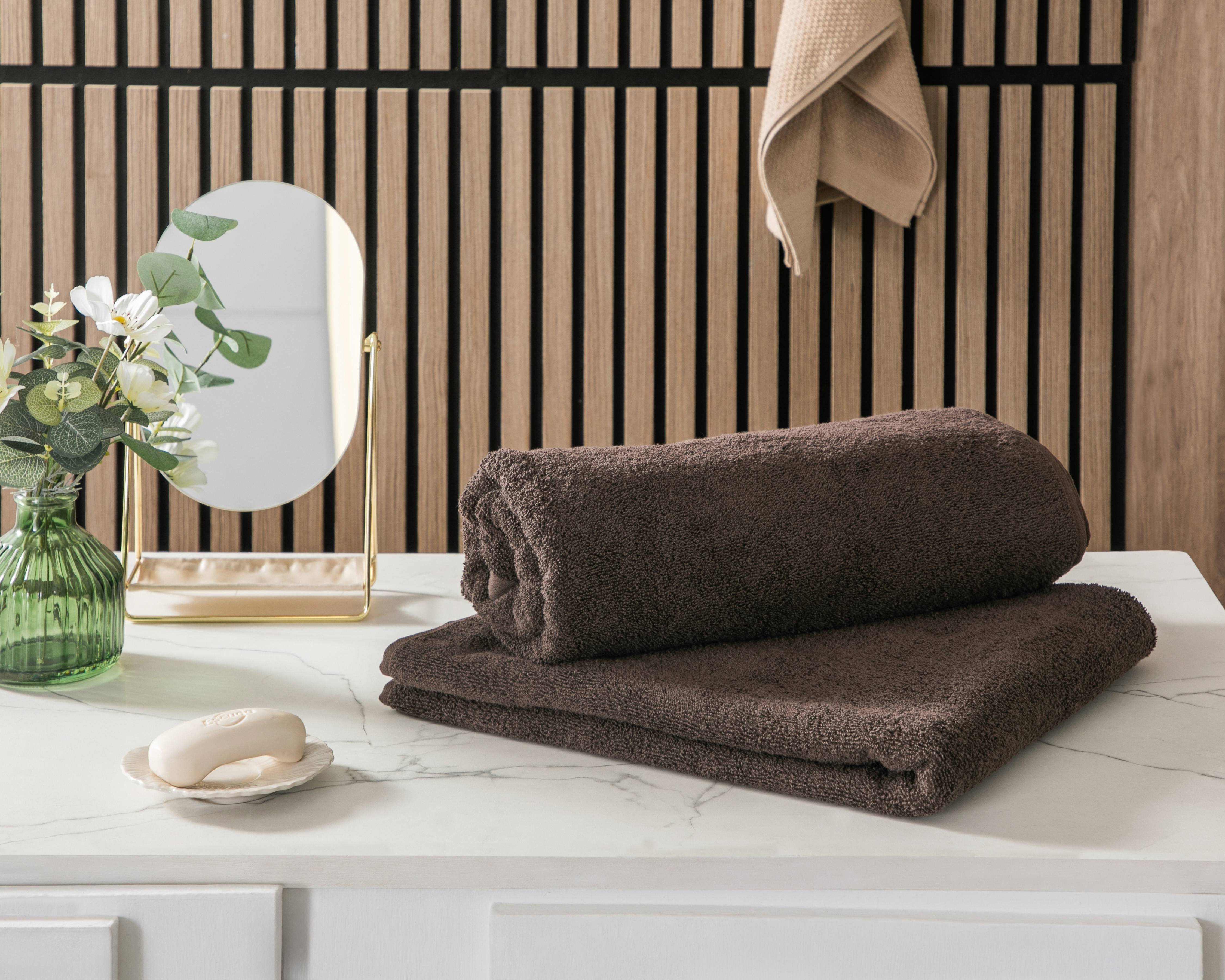 Foto 5 pulgar | Foto 4 | Toalla de Baño Starhaus Hotelera de Algodón 2 Piezas