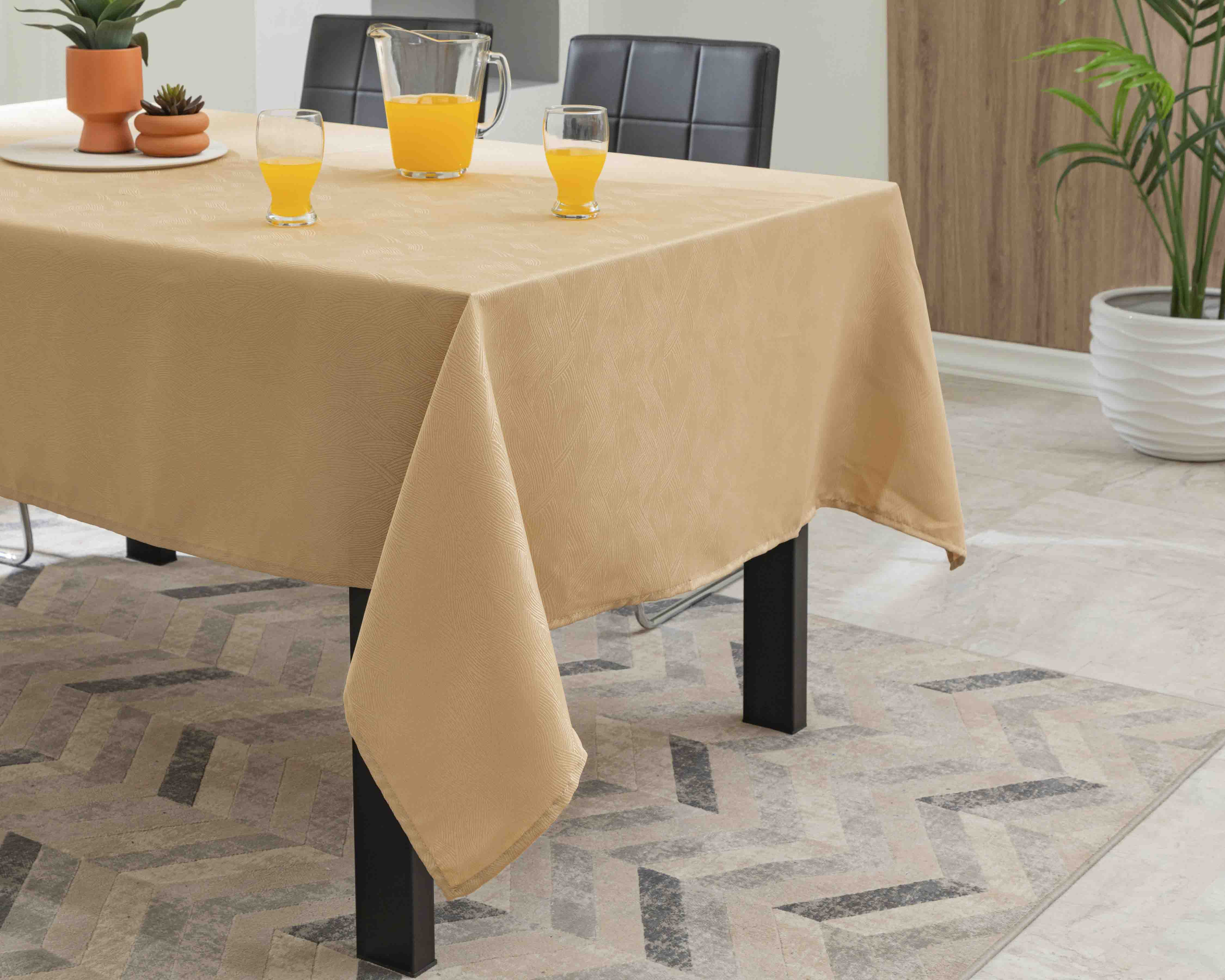 Mantel para Mesa Starhaus Cobre 228 x 150 cm