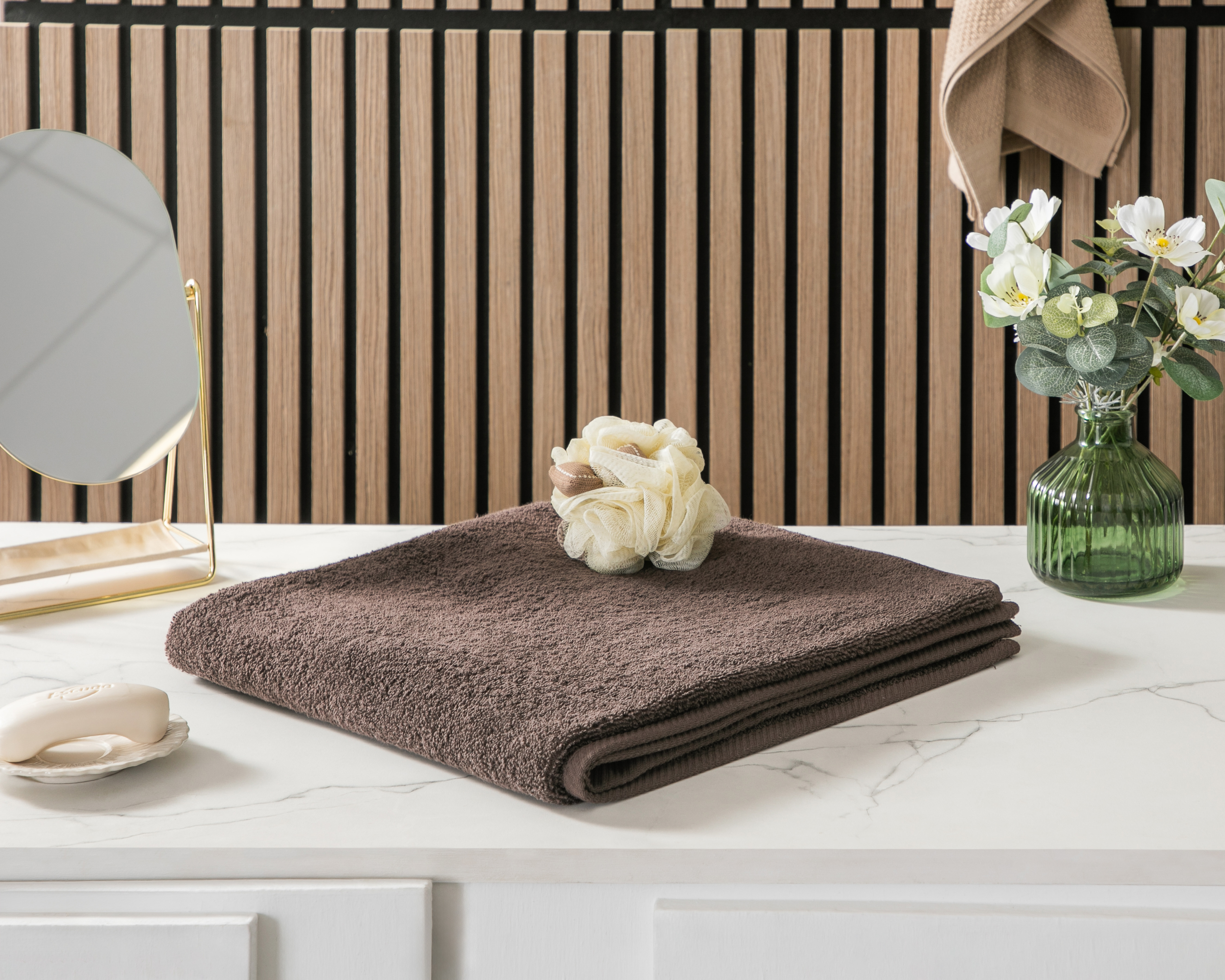 Foto 4 | Foto 4 | Toalla de Baño Starhaus Hotelera Café