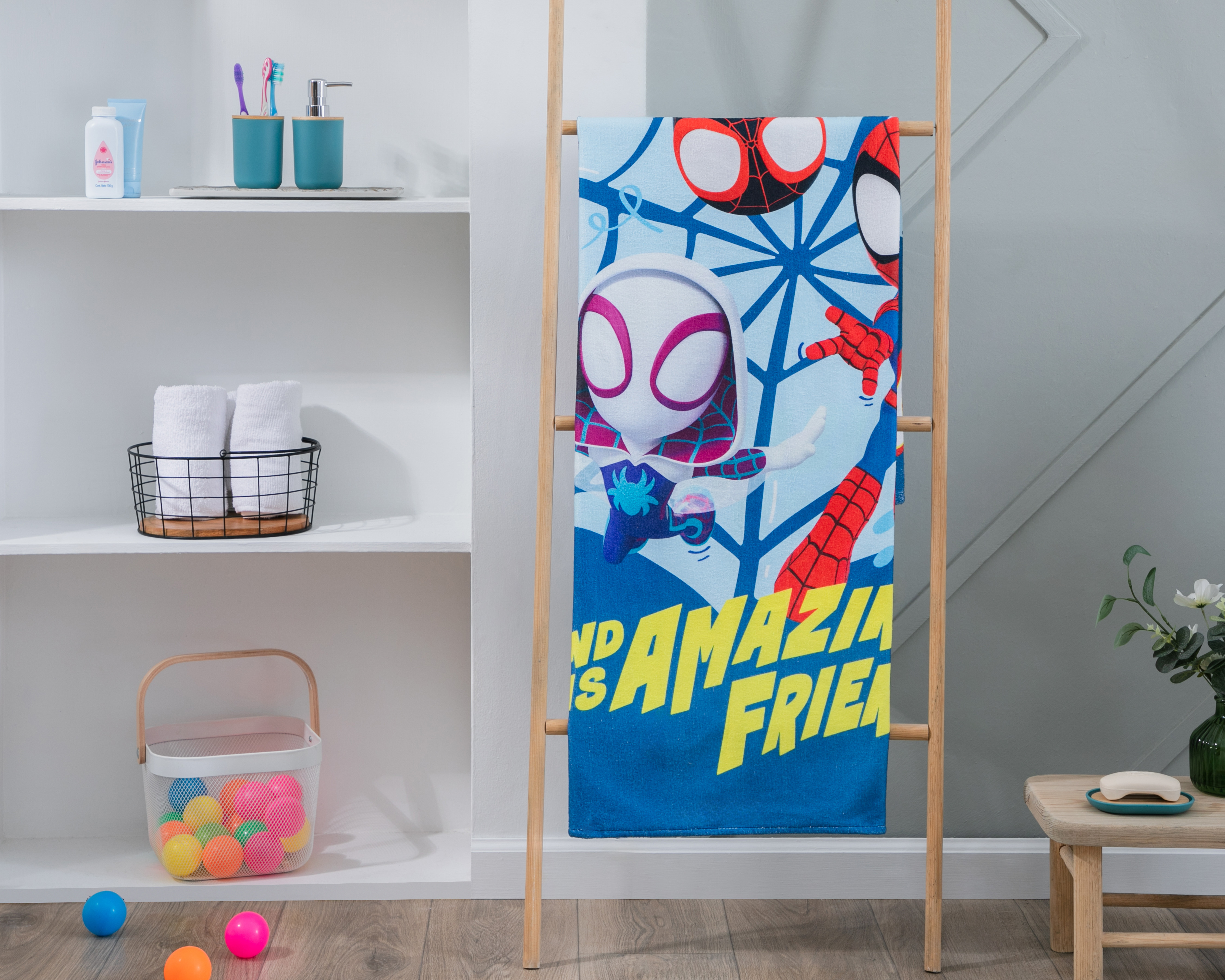 Foto 5 pulgar | Foto 4 | Toalla de Baño Providencia Spidey Infantil