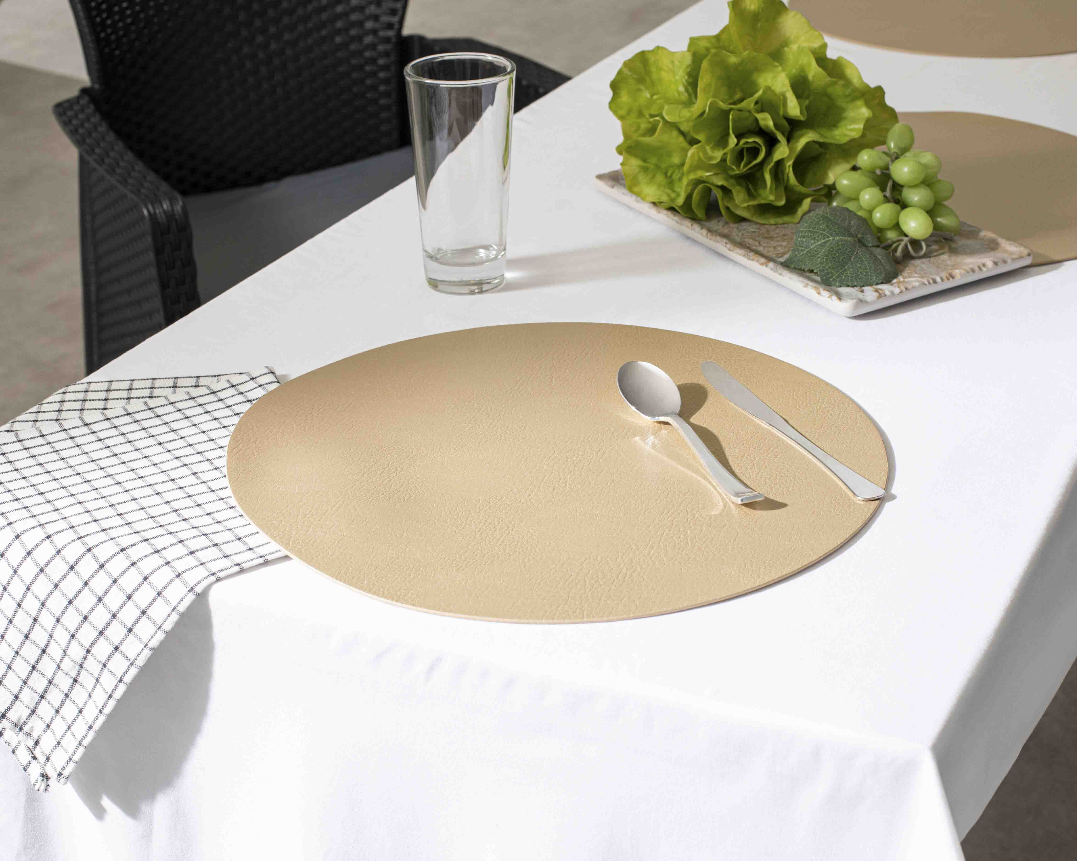 Mantel Individual Starhaus Gonzalo Dorado 4 Piezas