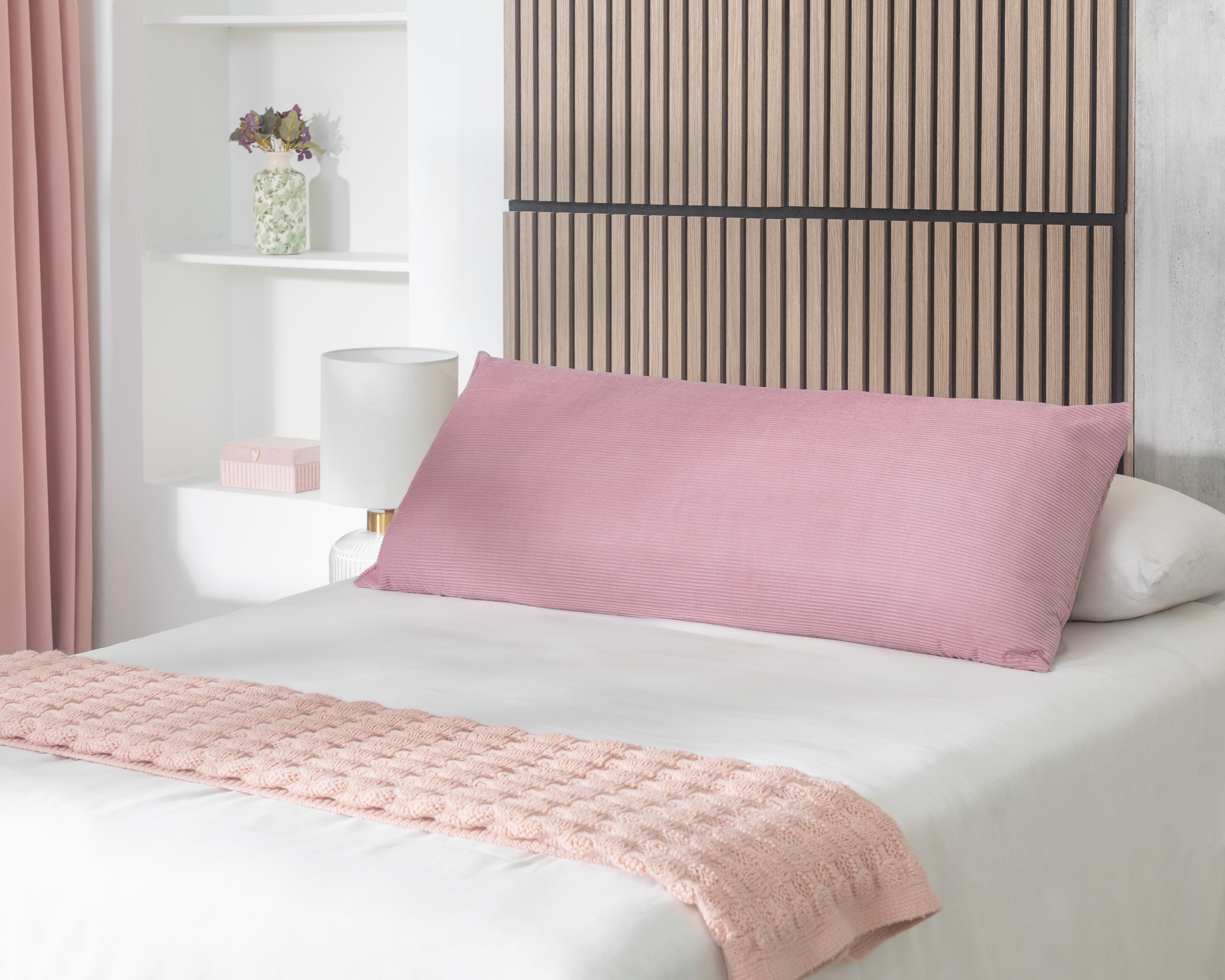 Almohada Starhaus Corduroy Body Pillow Estándar