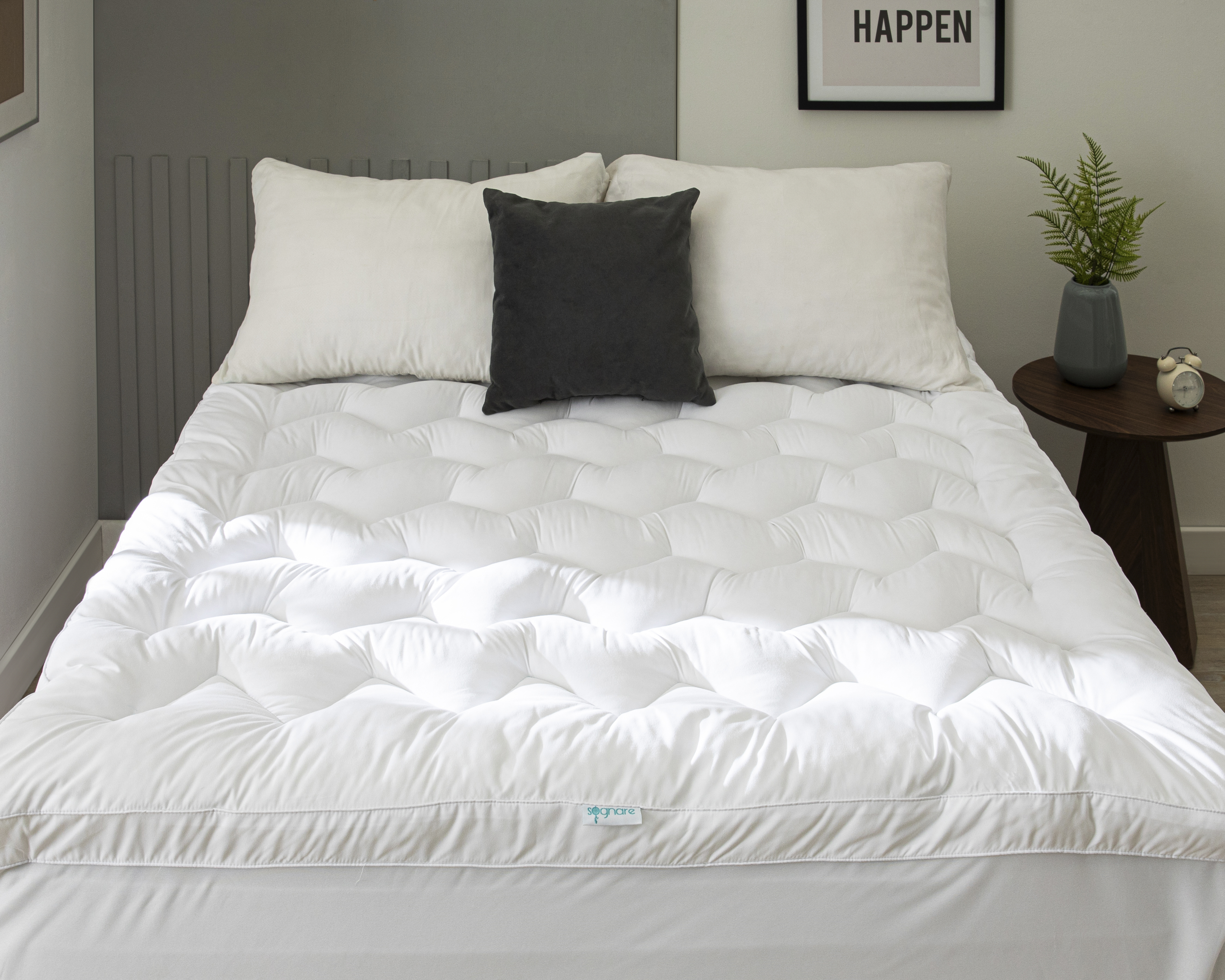 Foto 8 | Foto 8 | Cubrecolchón Sognare Matrimonial Nuo Plus Blanco