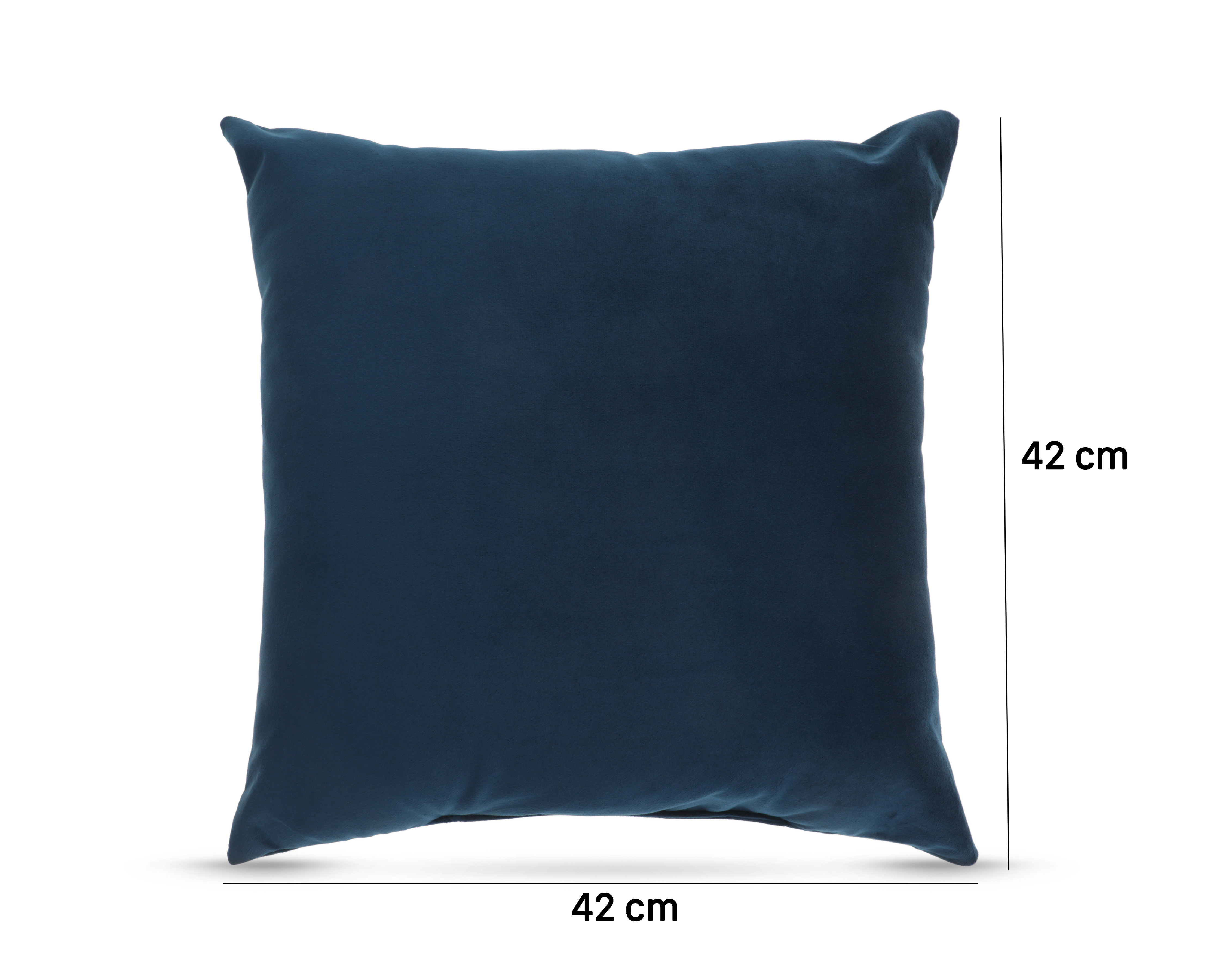 Foto 7 pulgar | Foto 6 | Cojín Decorativo Terciopelo Azul