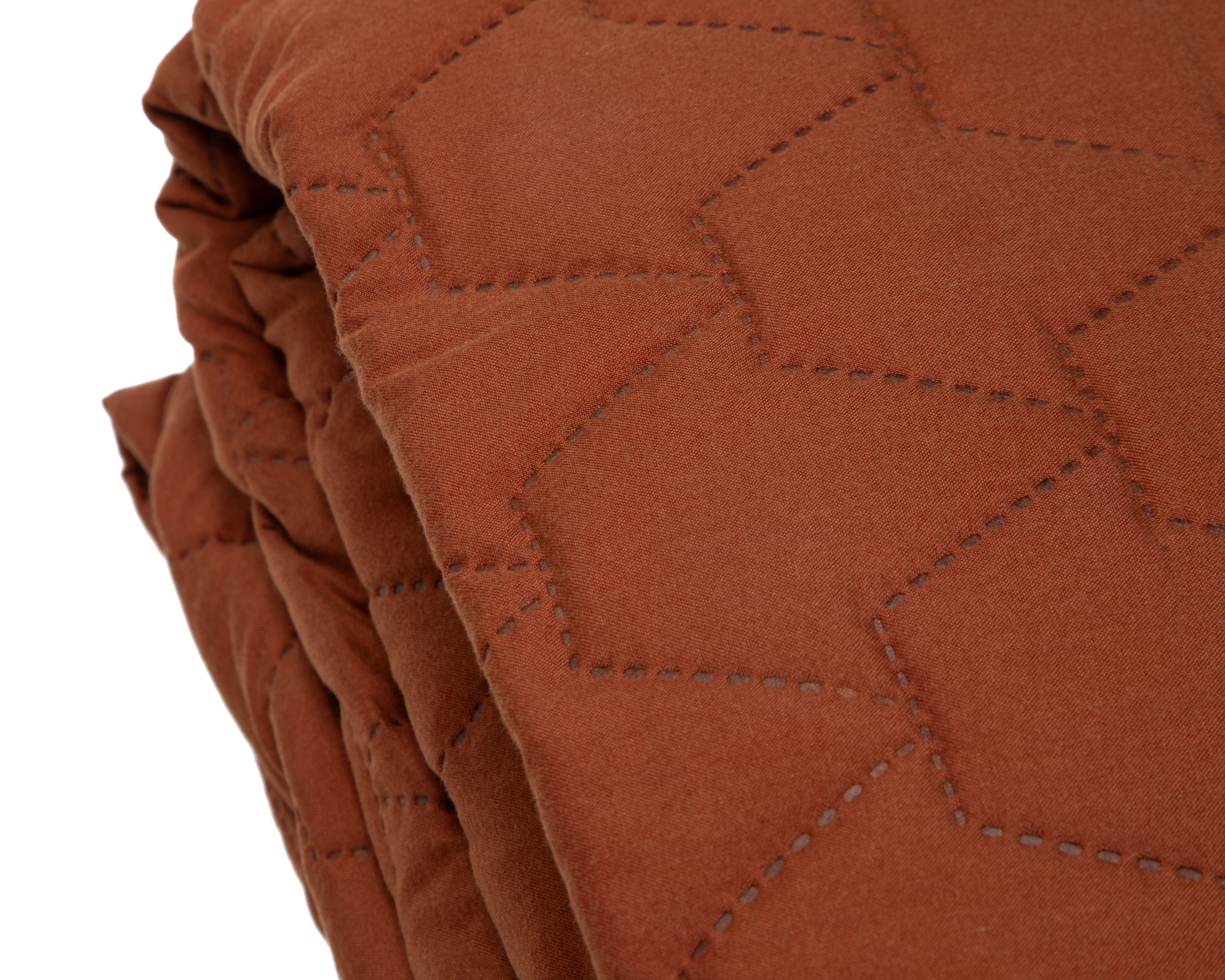 Foto 4 | Foto 4 | Colcha Providencia Matrimonial Escudo Café y Beige 3 Piezas