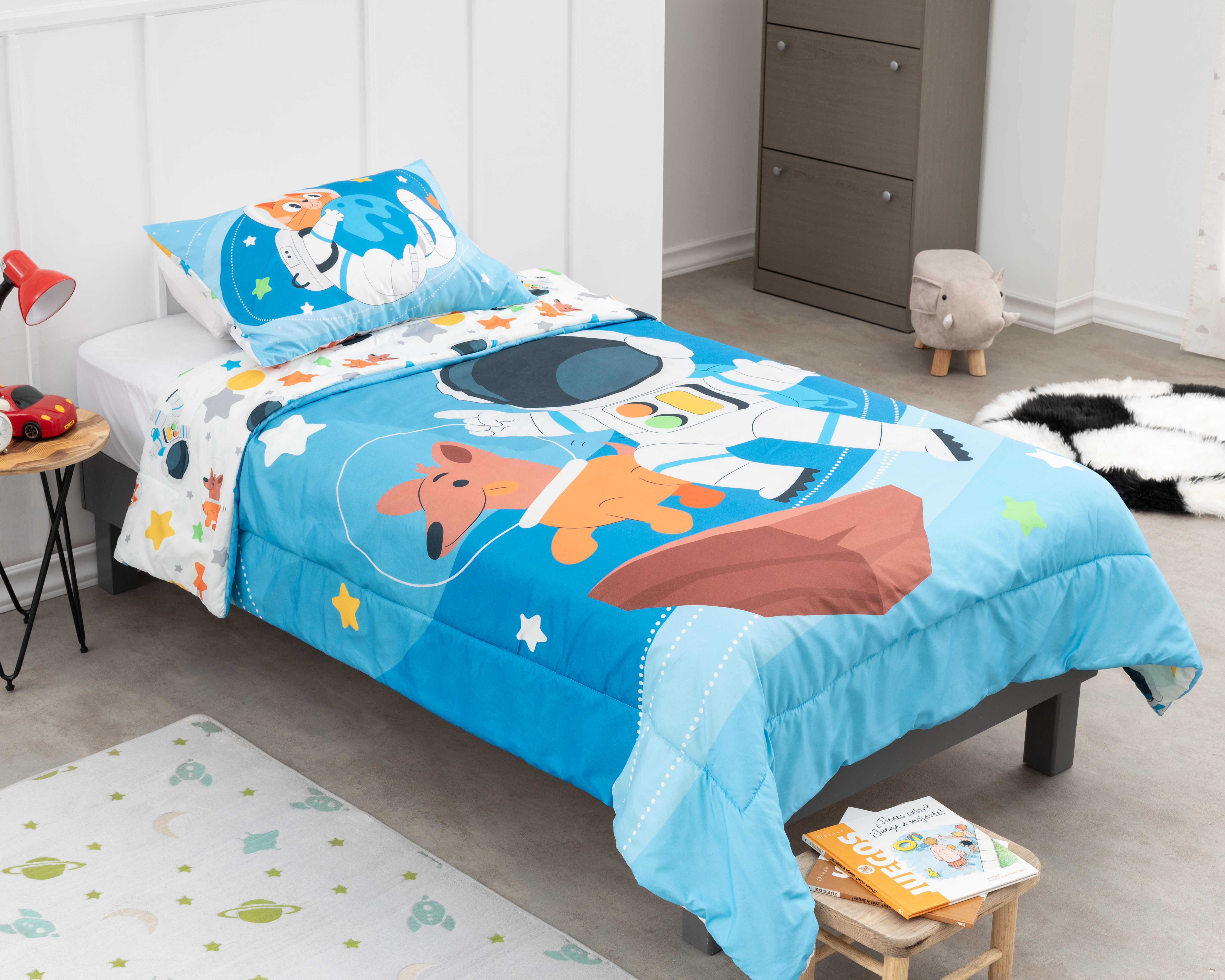 Foto 1 | Foto 1 | Edredón Providencia Individual Exploradores Multicolor 2 Piezas