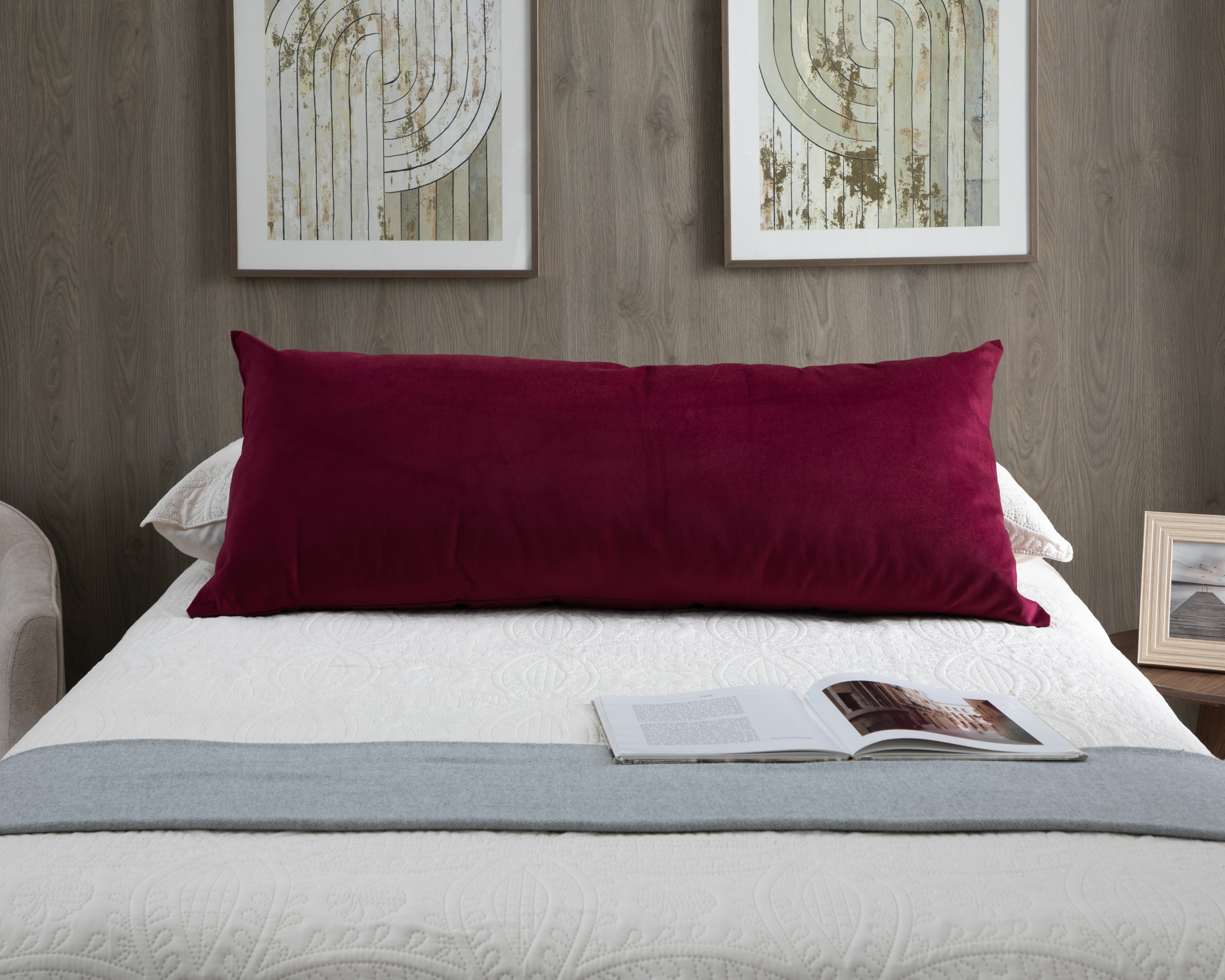 Almohada Starhaus Velvet Vino Pillow Body Extrasuave