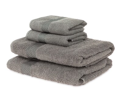 Foto 1 | Foto 1 | Toalla Arezzo Gris 4 Piezas