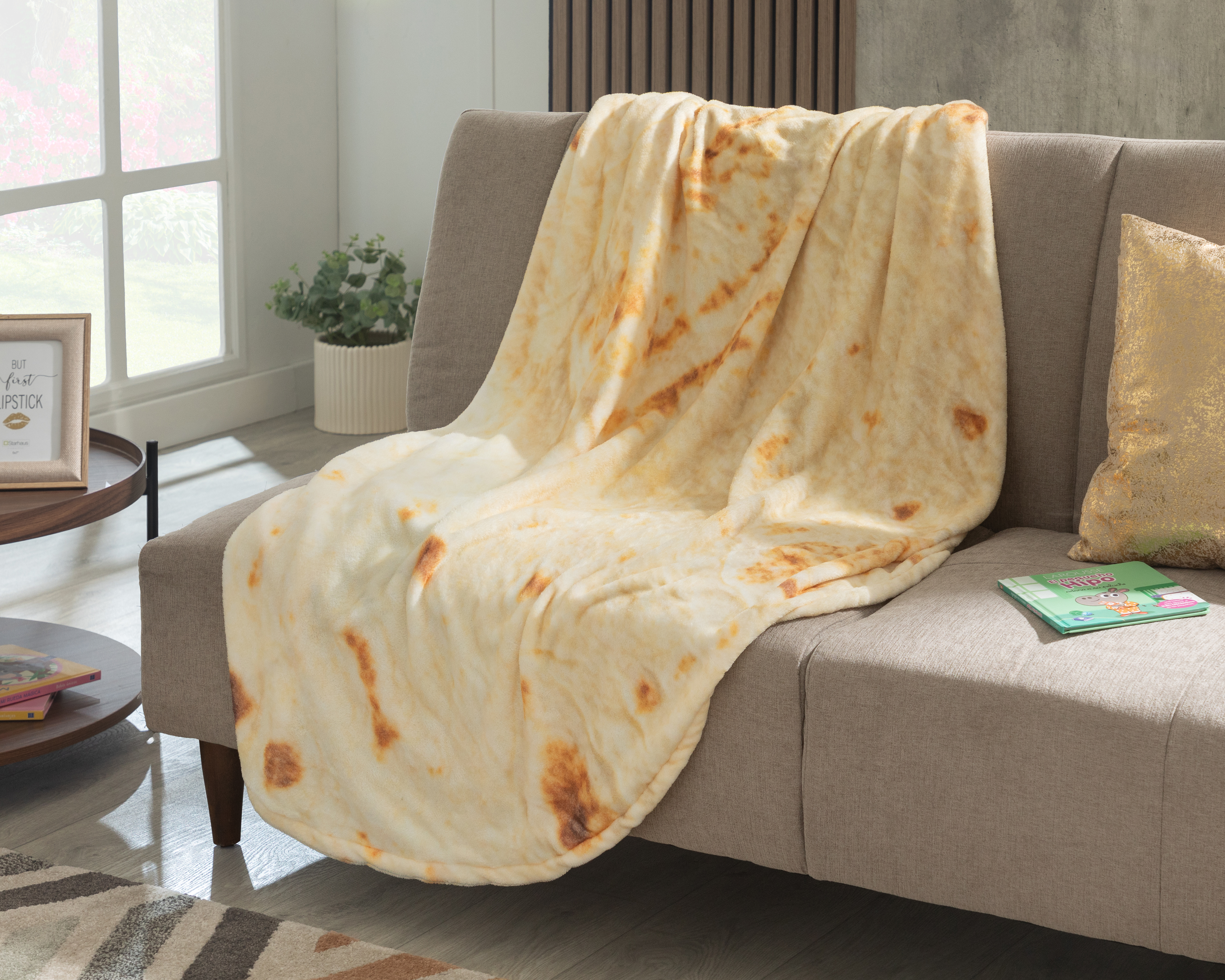 Frazada Individual Starhaus de Tortilla Beige