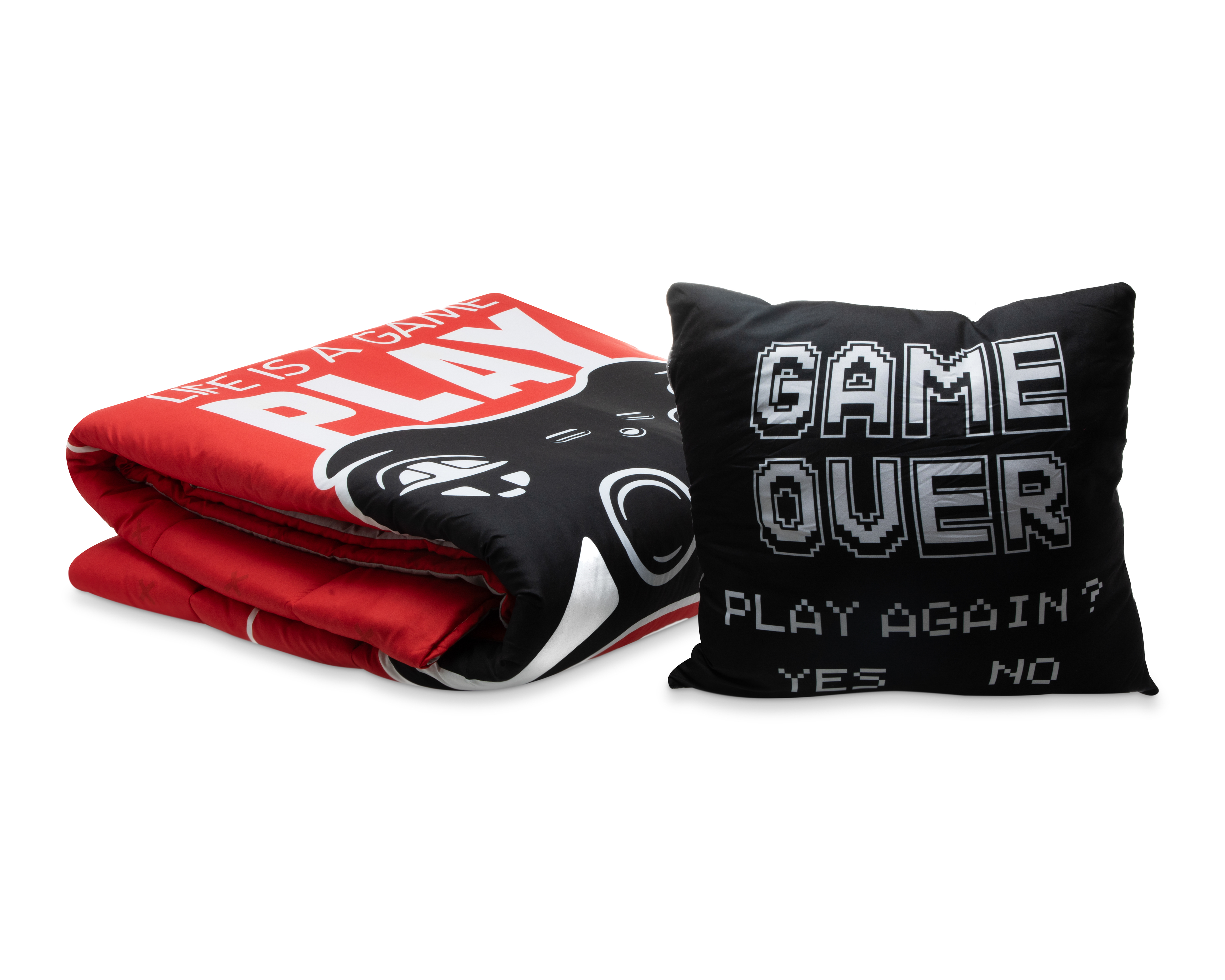 Foto 2 | Foto 2 | Edredón Intima Matrimonial Play Rojo 3 Piezas