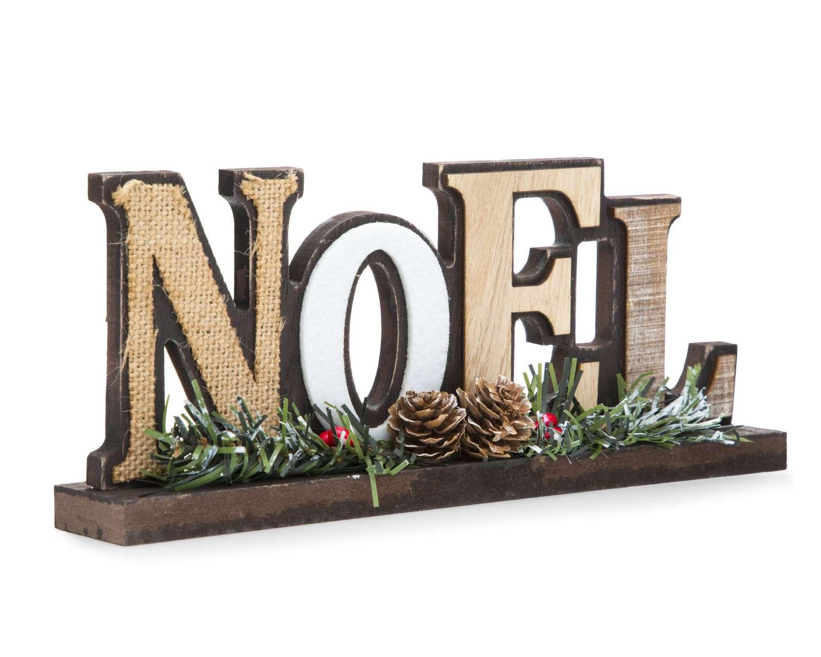 Foto 3 pulgar | Foto 2 | Letrero Navideño Noel Wood