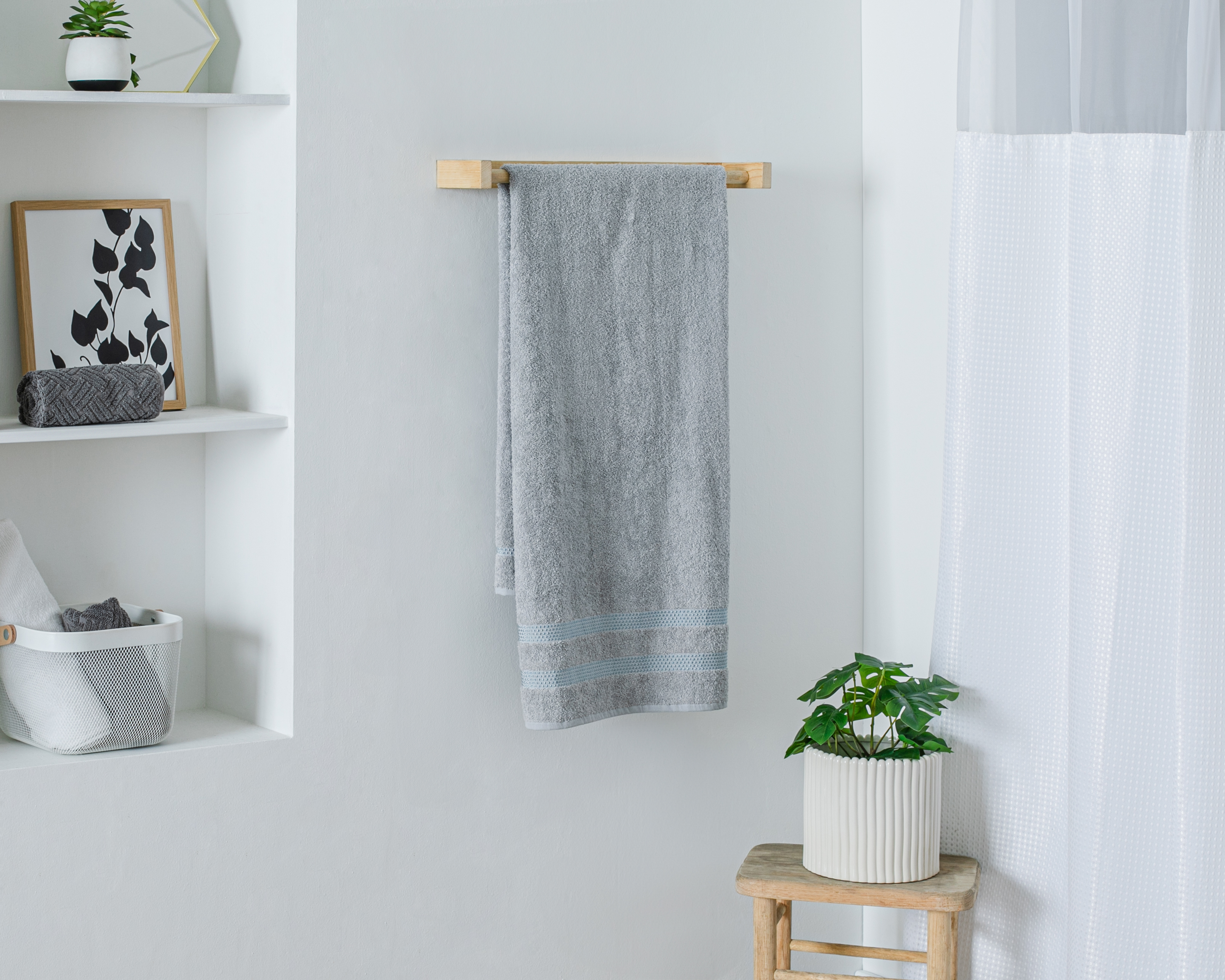 Foto 4 | Foto 4 | Toalla de Medio Baño Moscú Gris