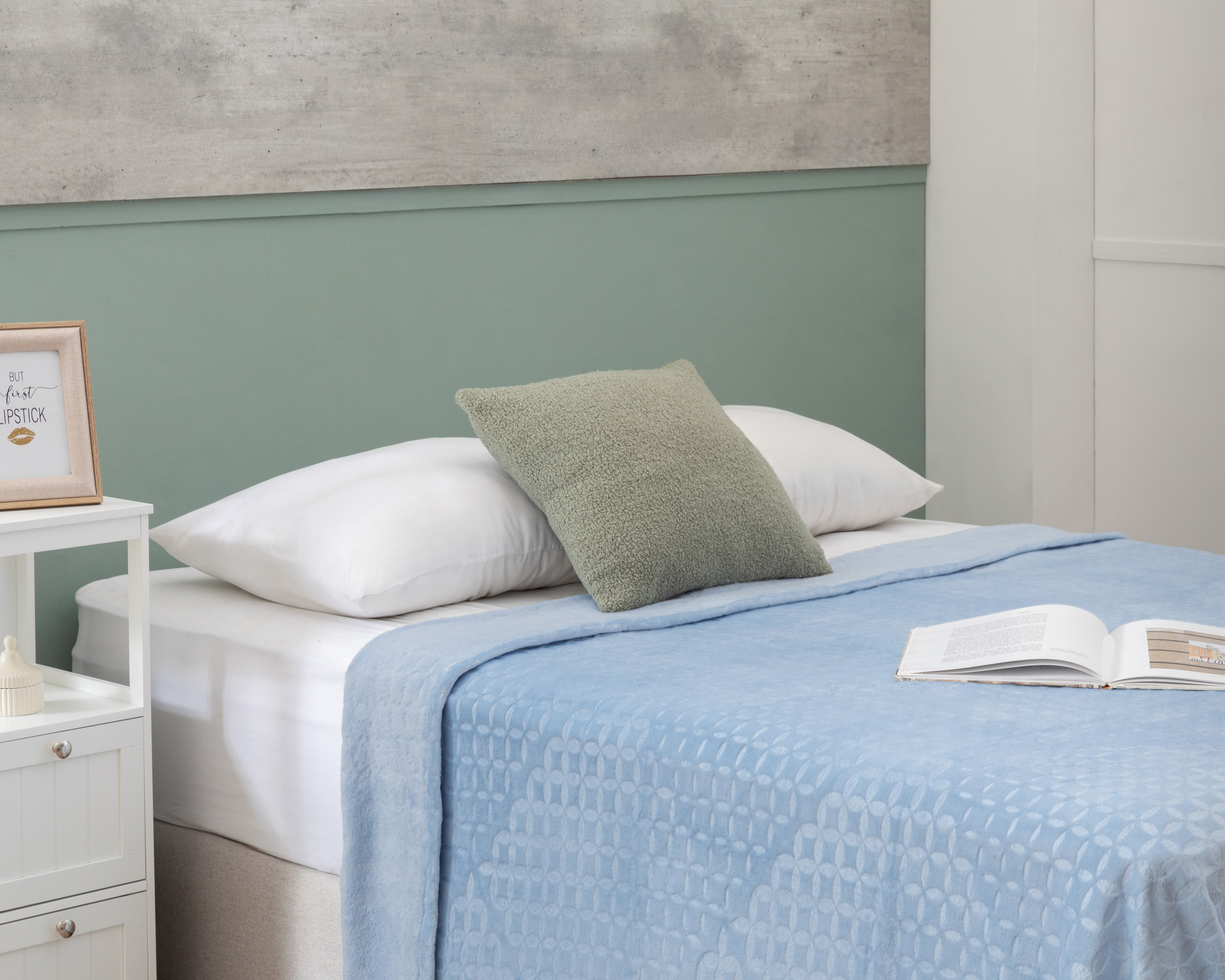 Foto 2 pulgar | Foto 1 | Cobertor Matrimonial Starhaus Arian Azul