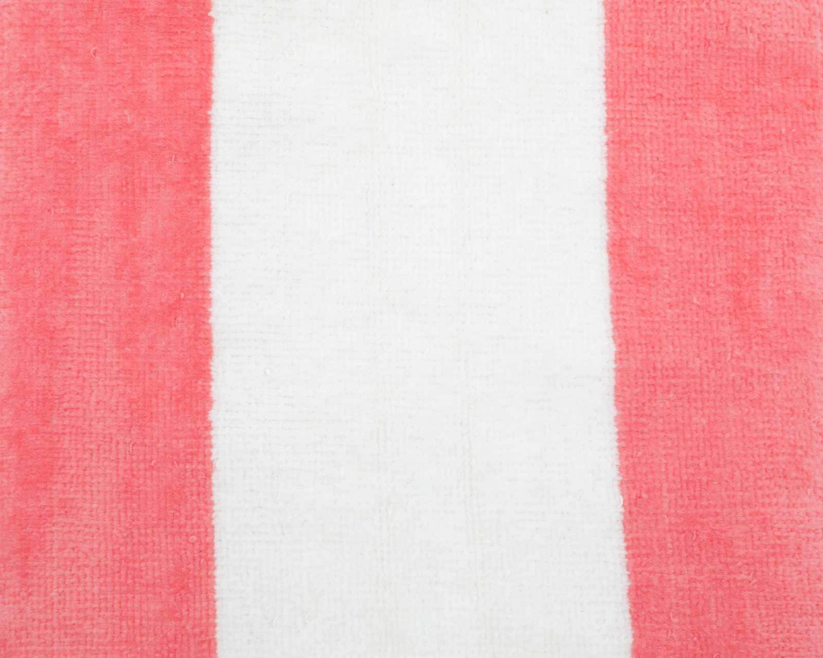 Foto 3 pulgar | Foto 2 | Toalla de Medio Baño Velour Franjas Coral