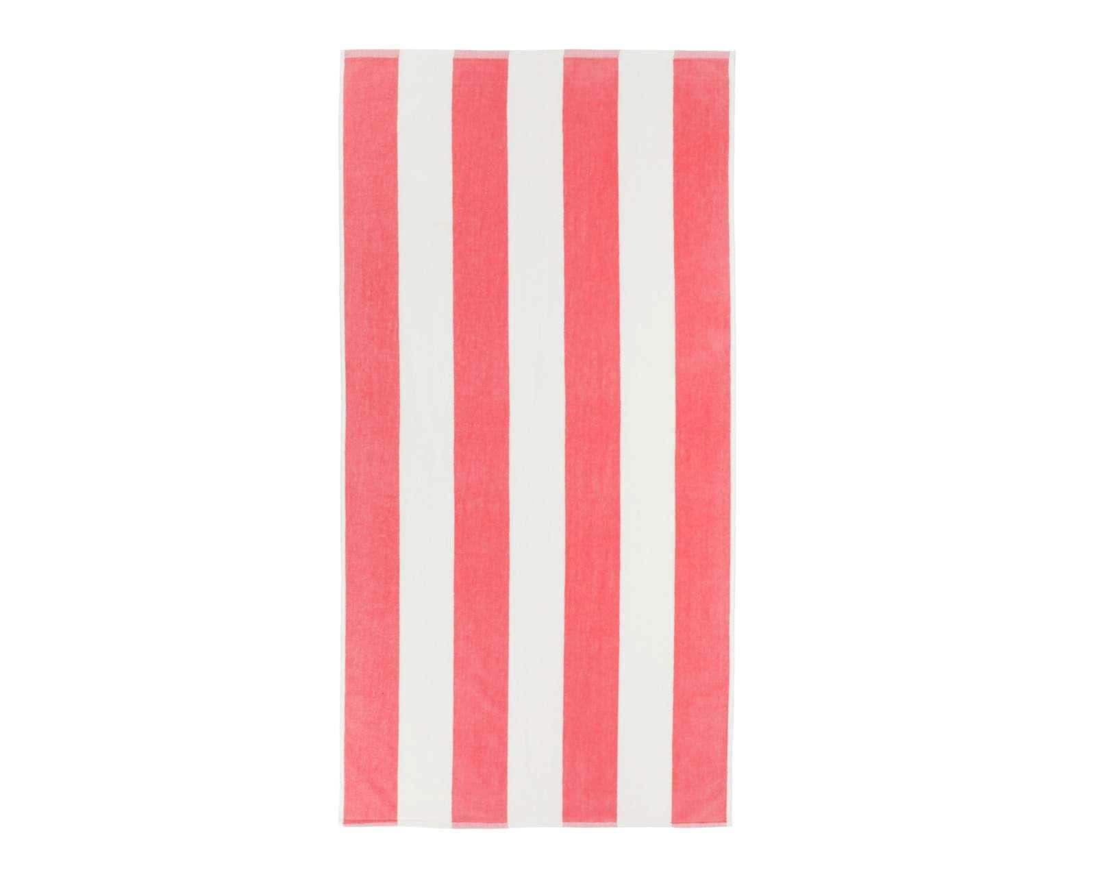 Foto 4 pulgar | Foto 3 | Toalla de Medio Baño Velour Franjas Coral