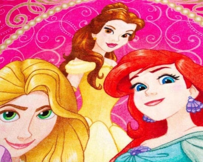 Foto 3 | Foto 3 | Toalla de Baño Princesas Disney Rosa
