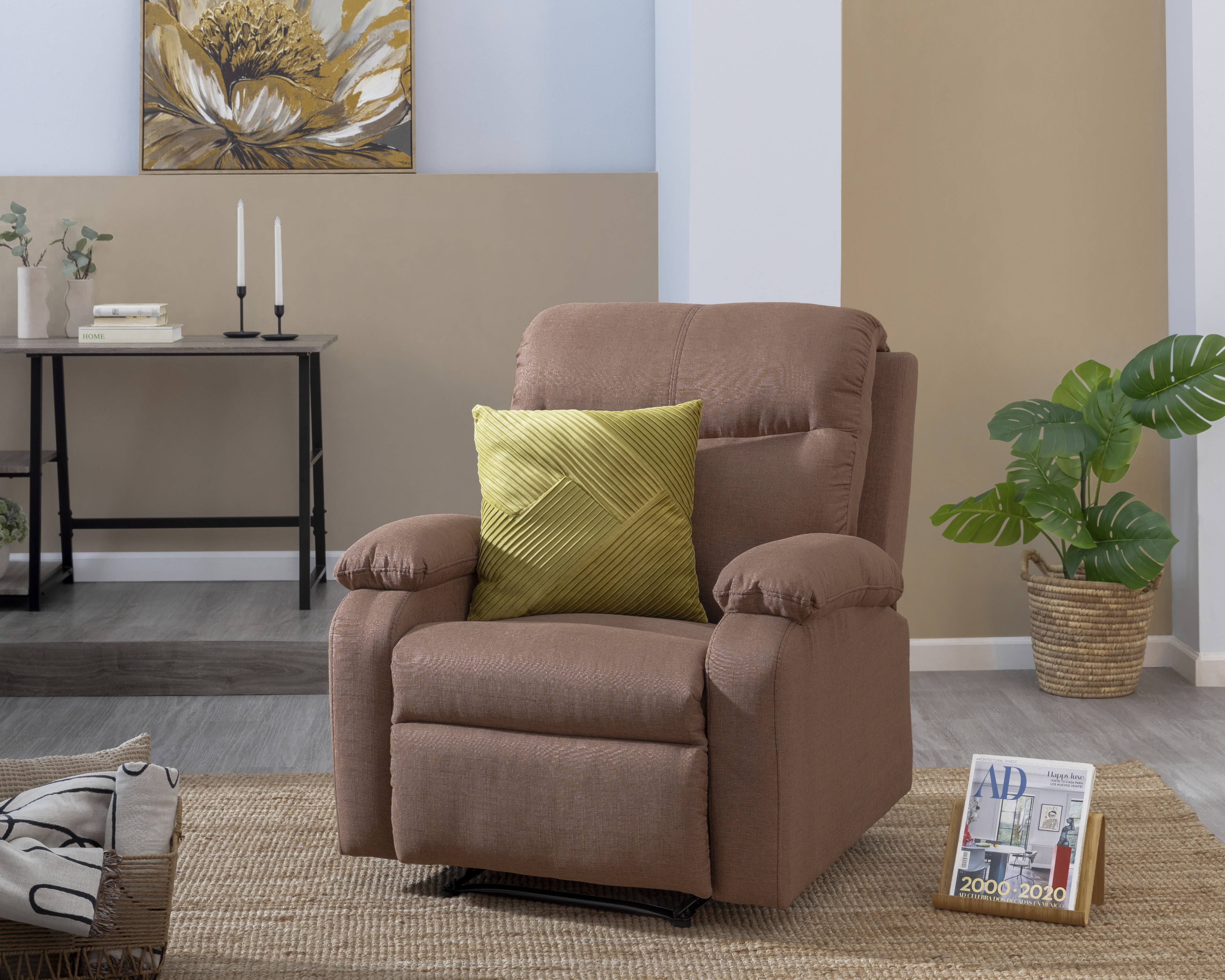 Sillón Reclinable Soho Camel