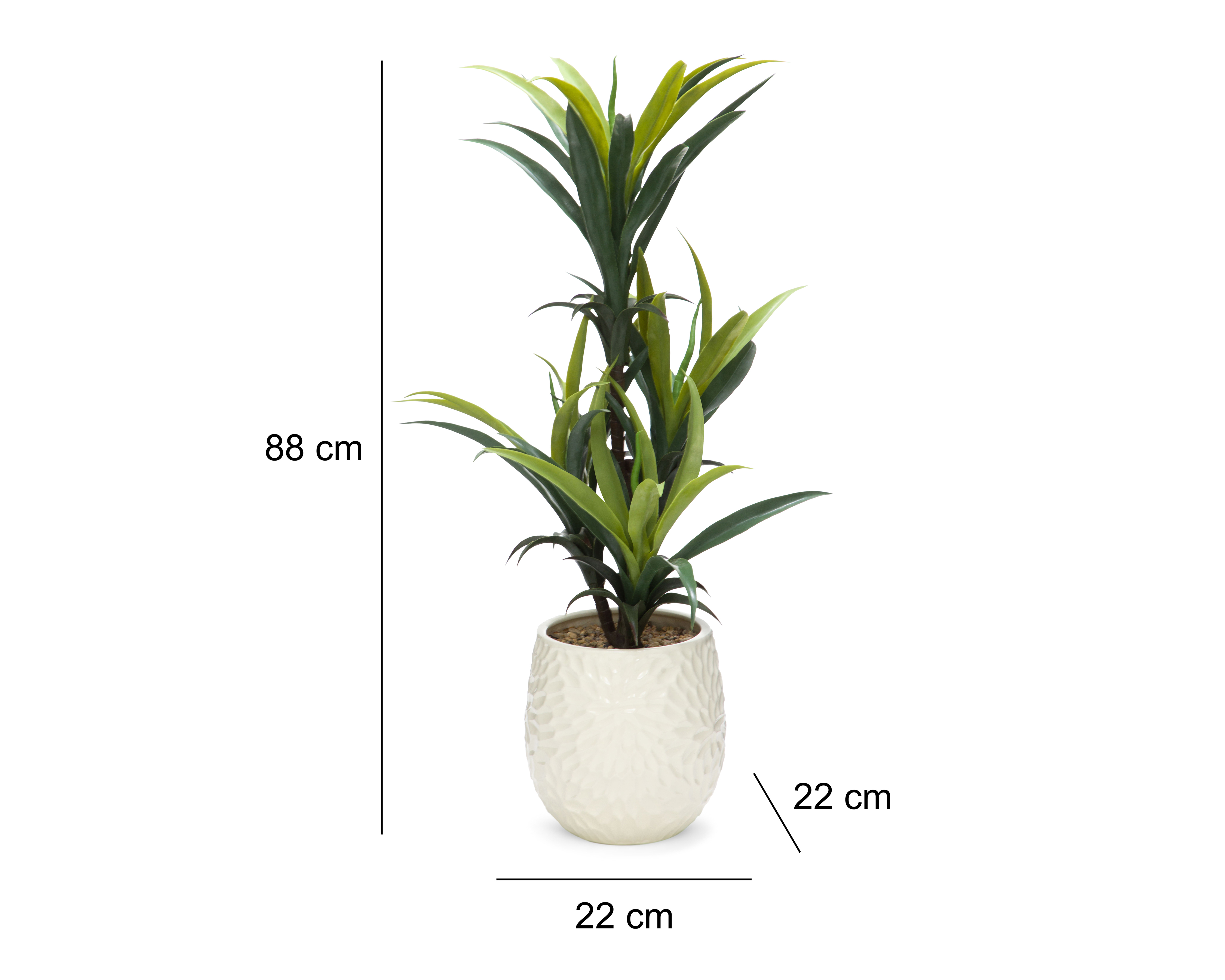 Foto 4 | Foto 4 | Planta Artificial con Maceta Starhaus 88 cm