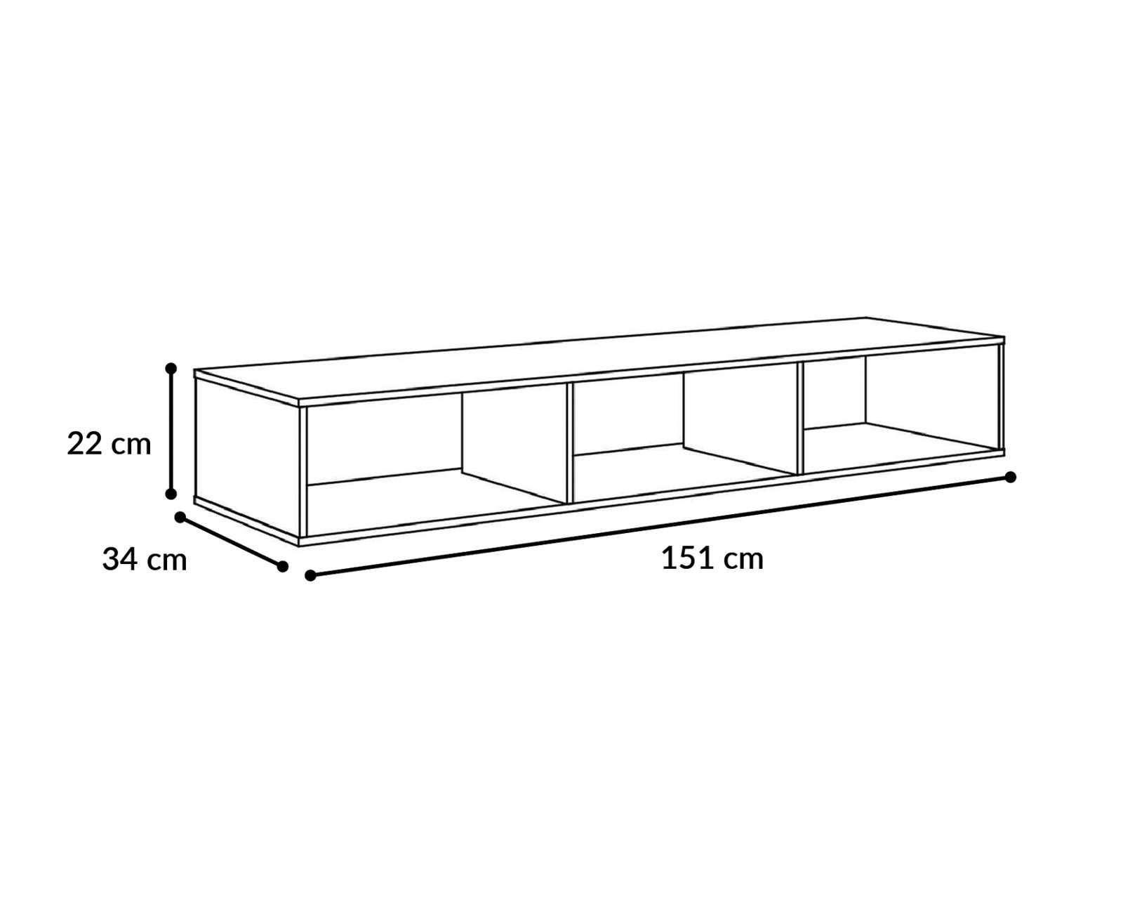Foto 5 pulgar | Foto 4 | Mueble para TV Empotrable Mobi Turquía Tabaco