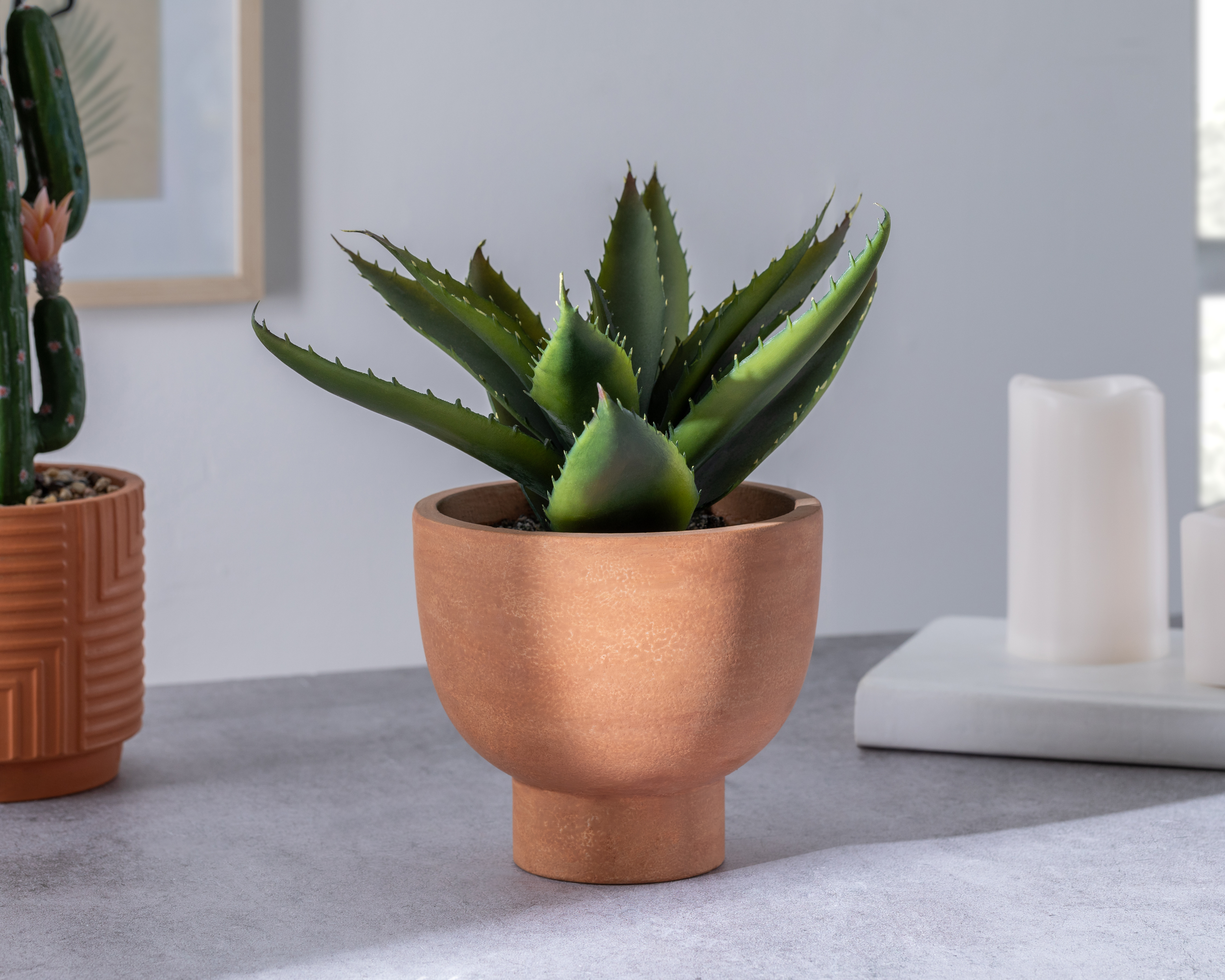 Foto 5 pulgar | Foto 4 | Planta Artificial con Maceta Starhaus 25.4 cm