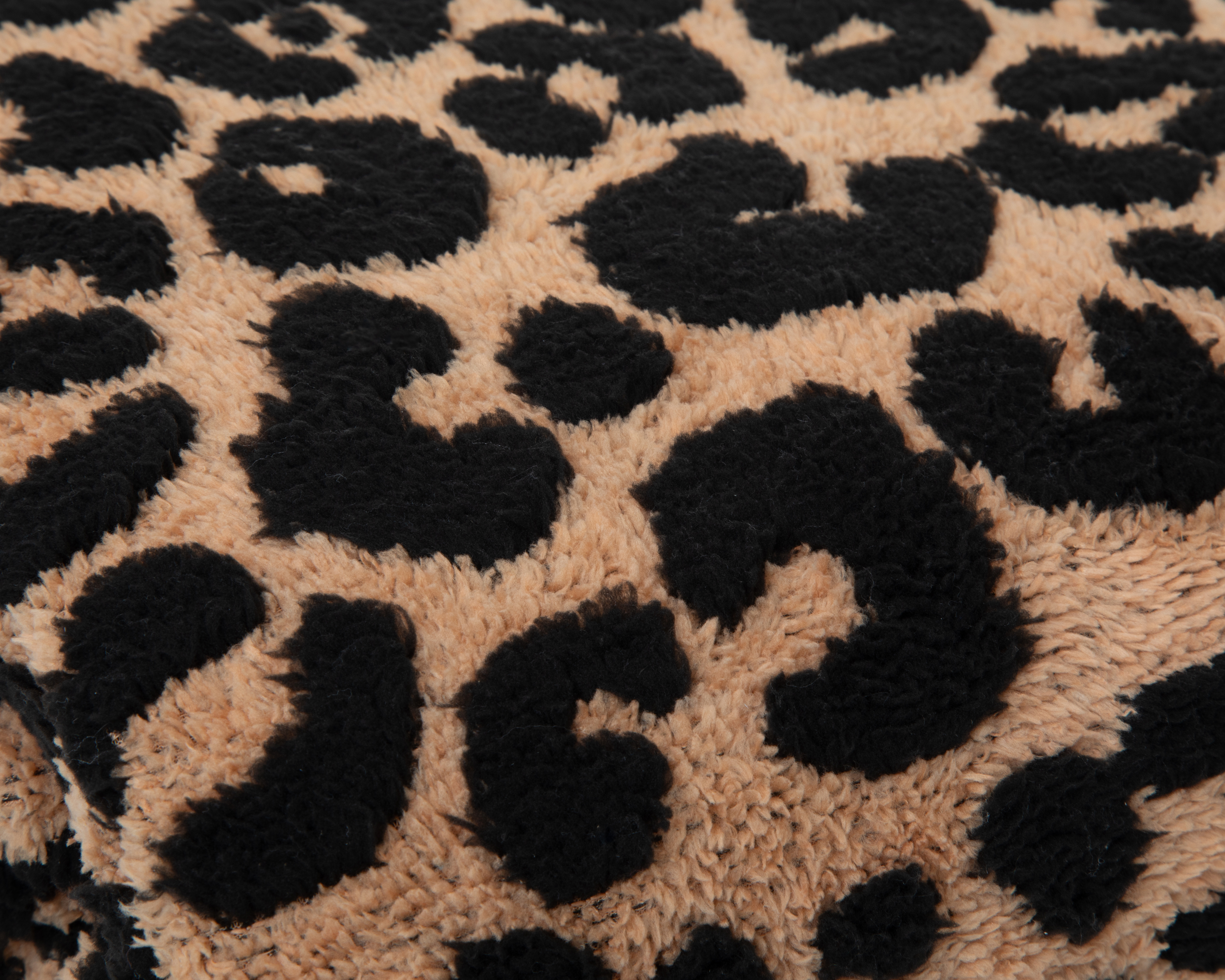 Foto 3 | Foto 3 | Frazada Starhaus Animal Print Negro y Café