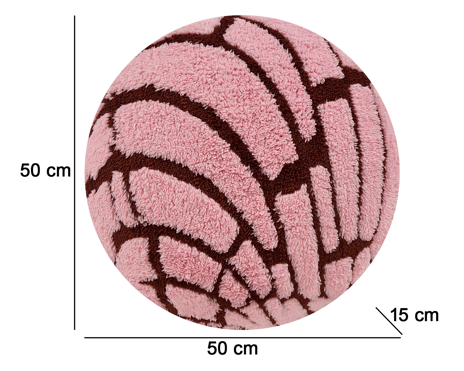 Foto 6 pulgar | Foto 5 | Cojín Decorativo Conchita Fresa