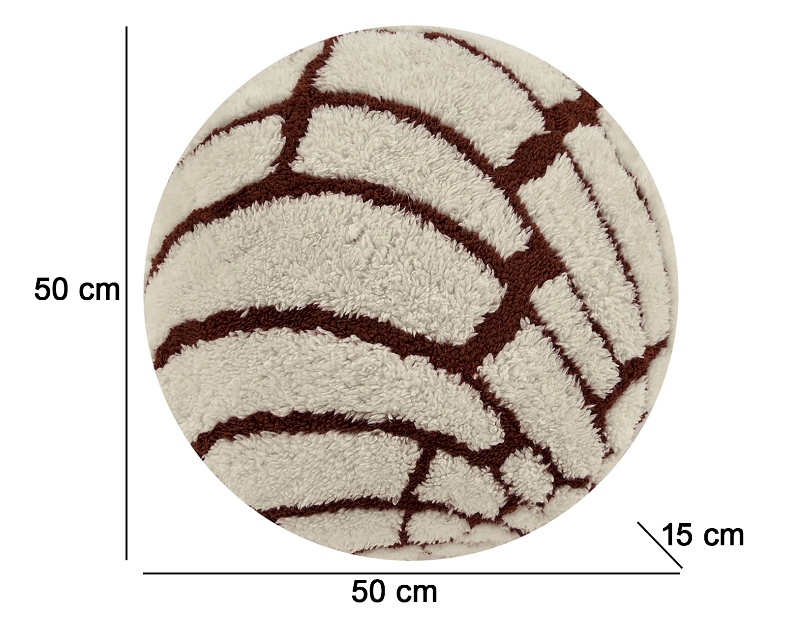 Foto 6 pulgar | Foto 5 | Cojín Decoartivo Conchita Vainilla