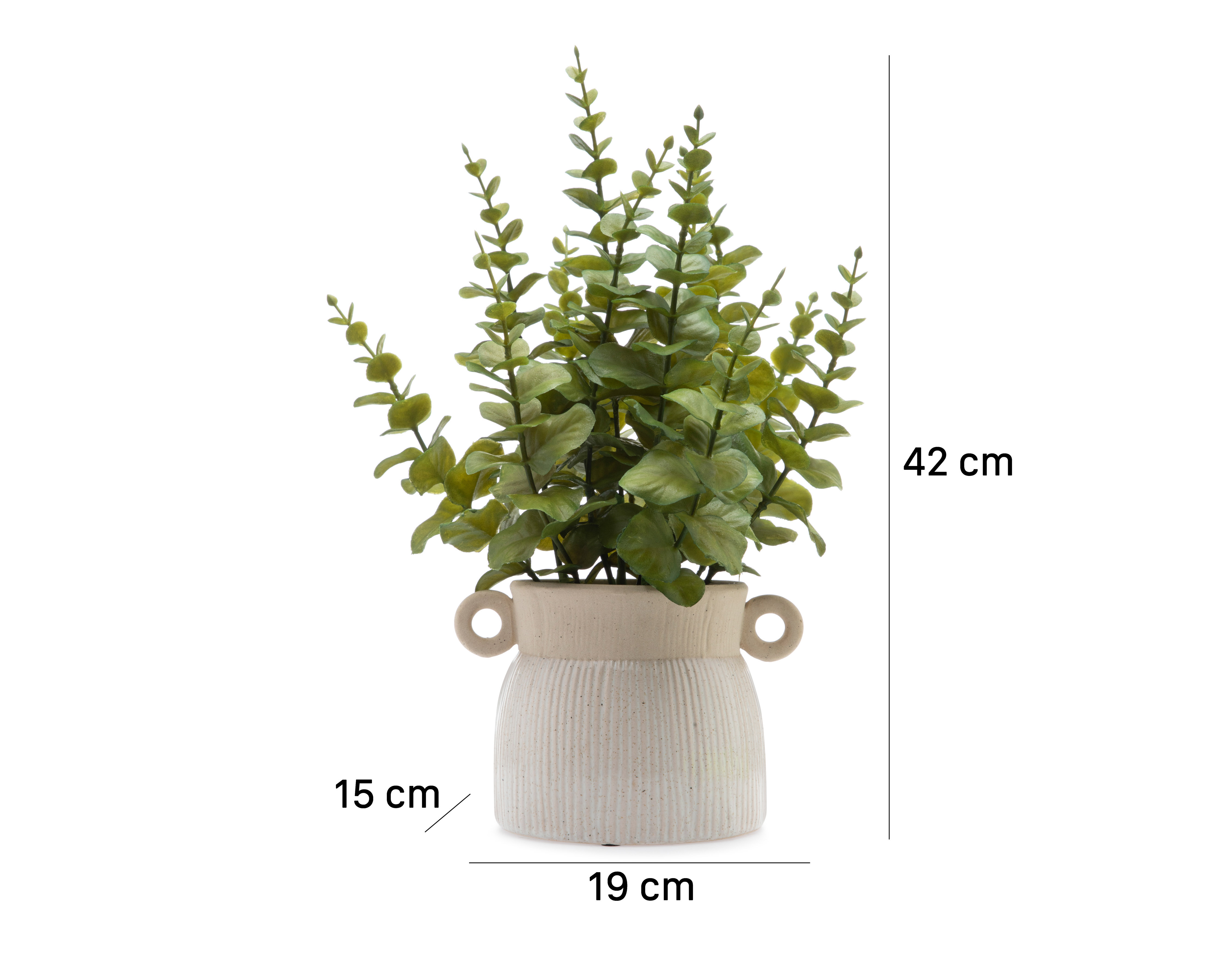 Foto 5 | Foto 5 | Planta Artificial con Maceta Starhaus 42 cm
