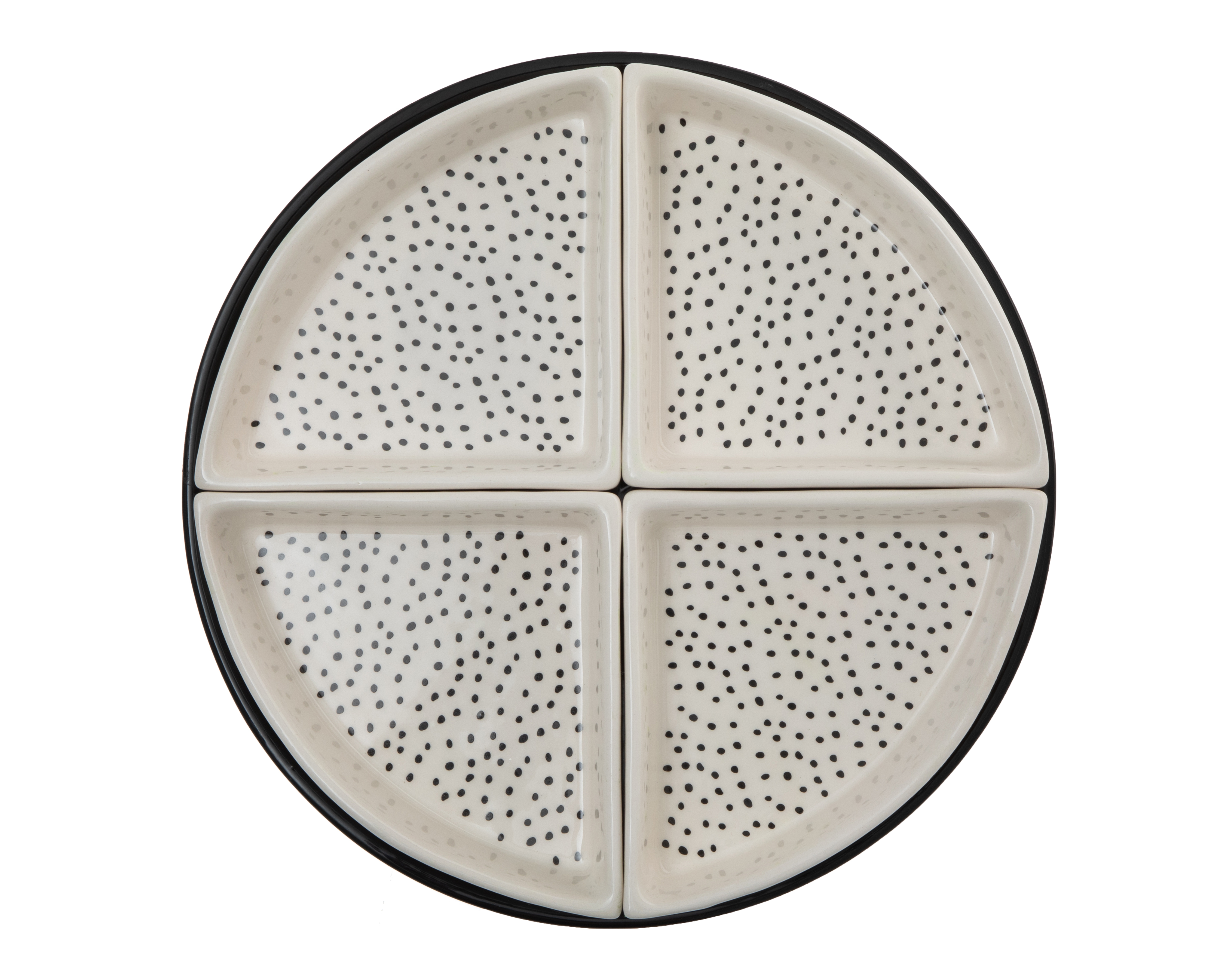 Plato con Divisiones Decorativo Demirci