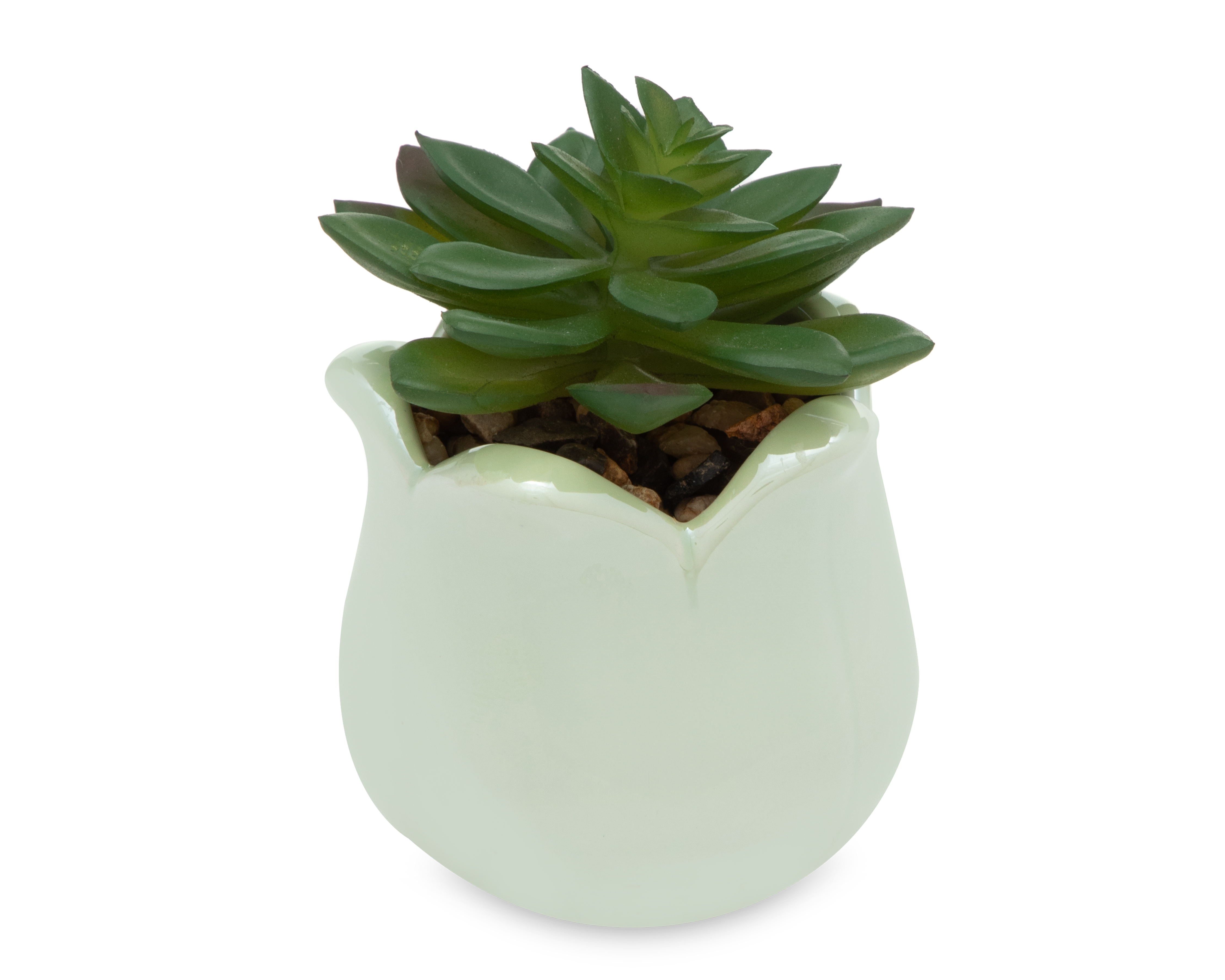 Foto 3 pulgar | Foto 2 | Planta Artificial con Maceta Starhaus 6.5 cm