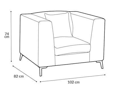 Foto 7 | Foto 7 | Sillón Ginger Contemporáneo