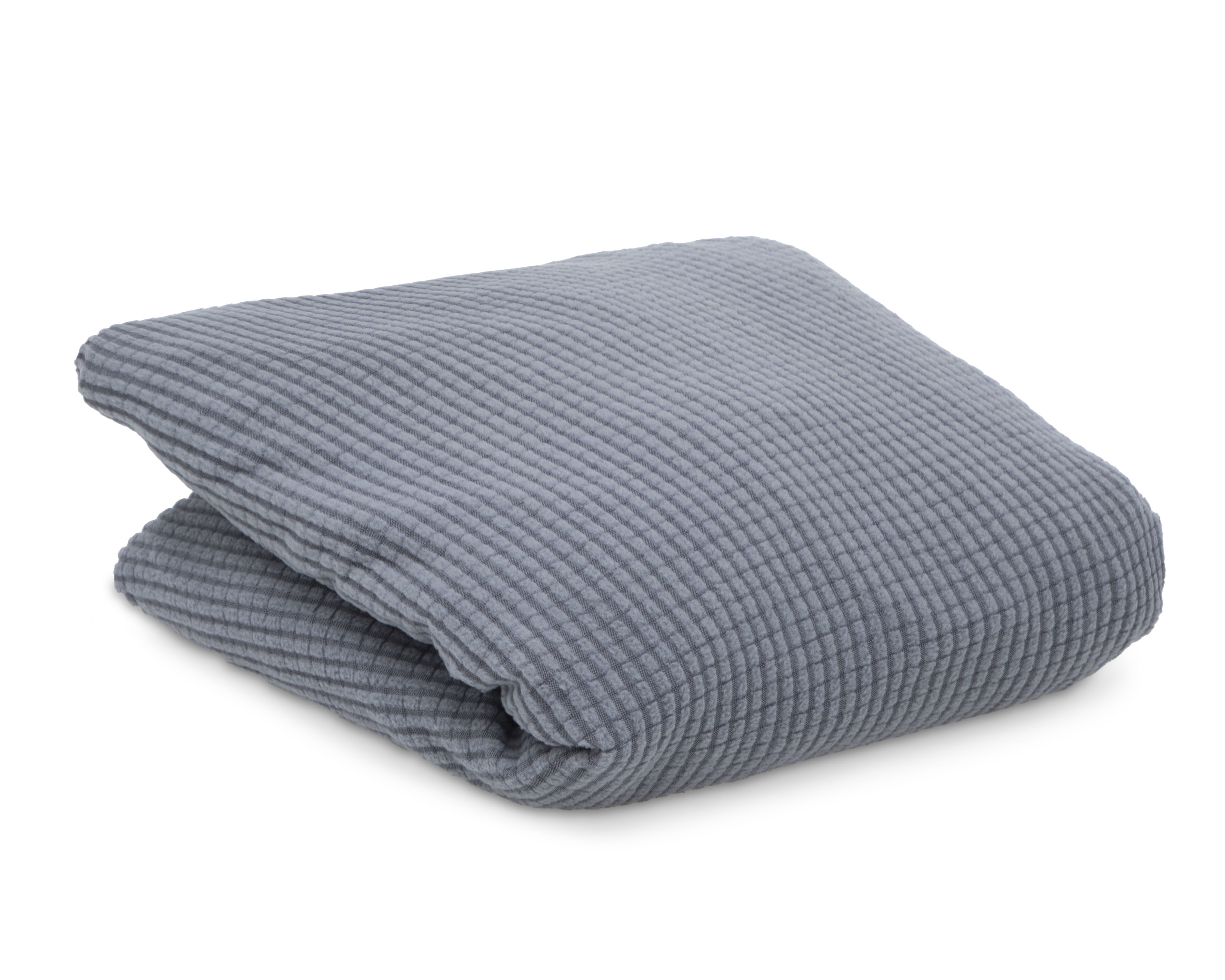Cubresalas para Sofá Stretch Loveseat Gris
