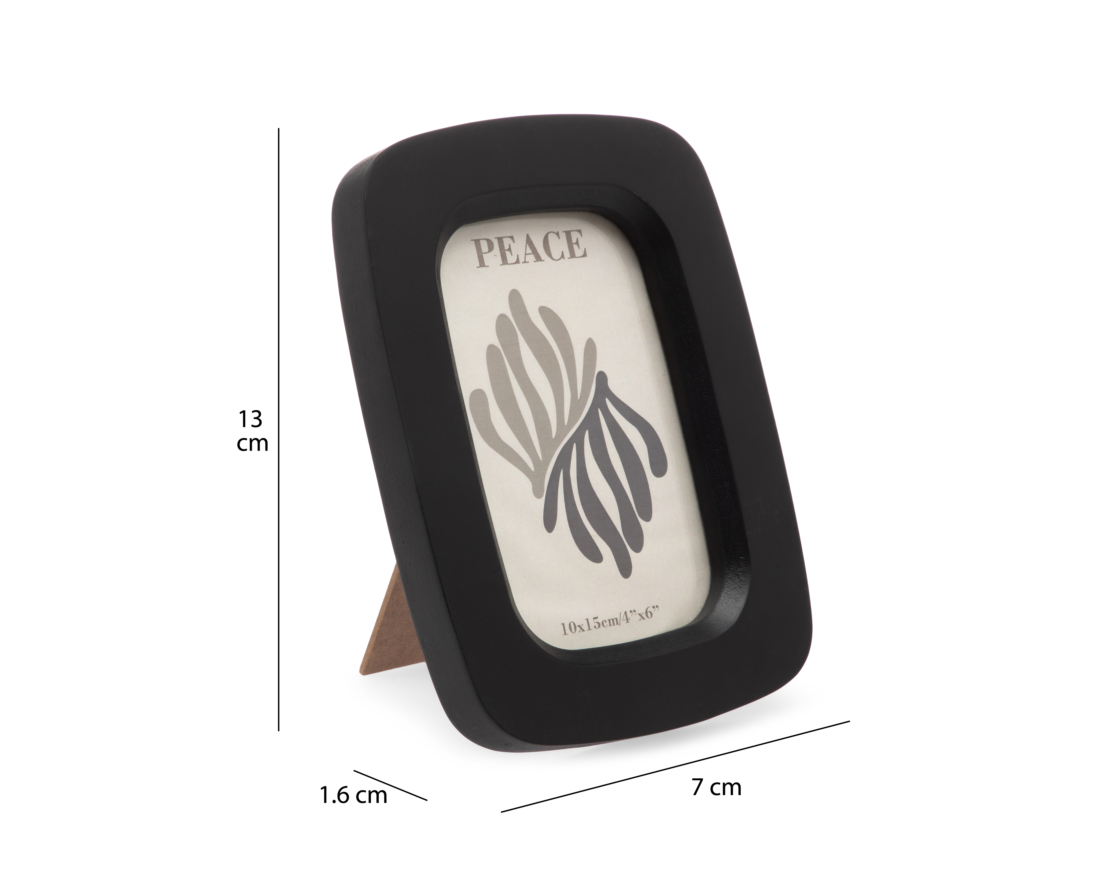 Foto 6 pulgar | Foto 5 | Portarretrato de Madera Industrializada 4 x 6"