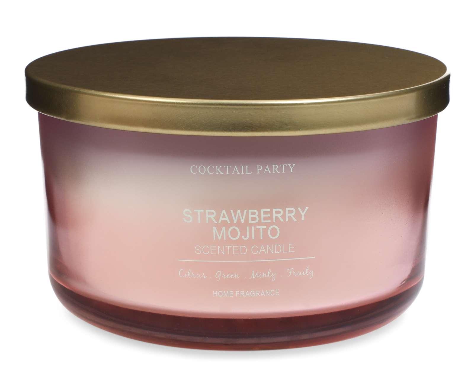 Vela Aromática Strawberry Mojito