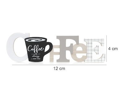 Foto 5 | Foto 5 | Letrero Decorativo Coffees