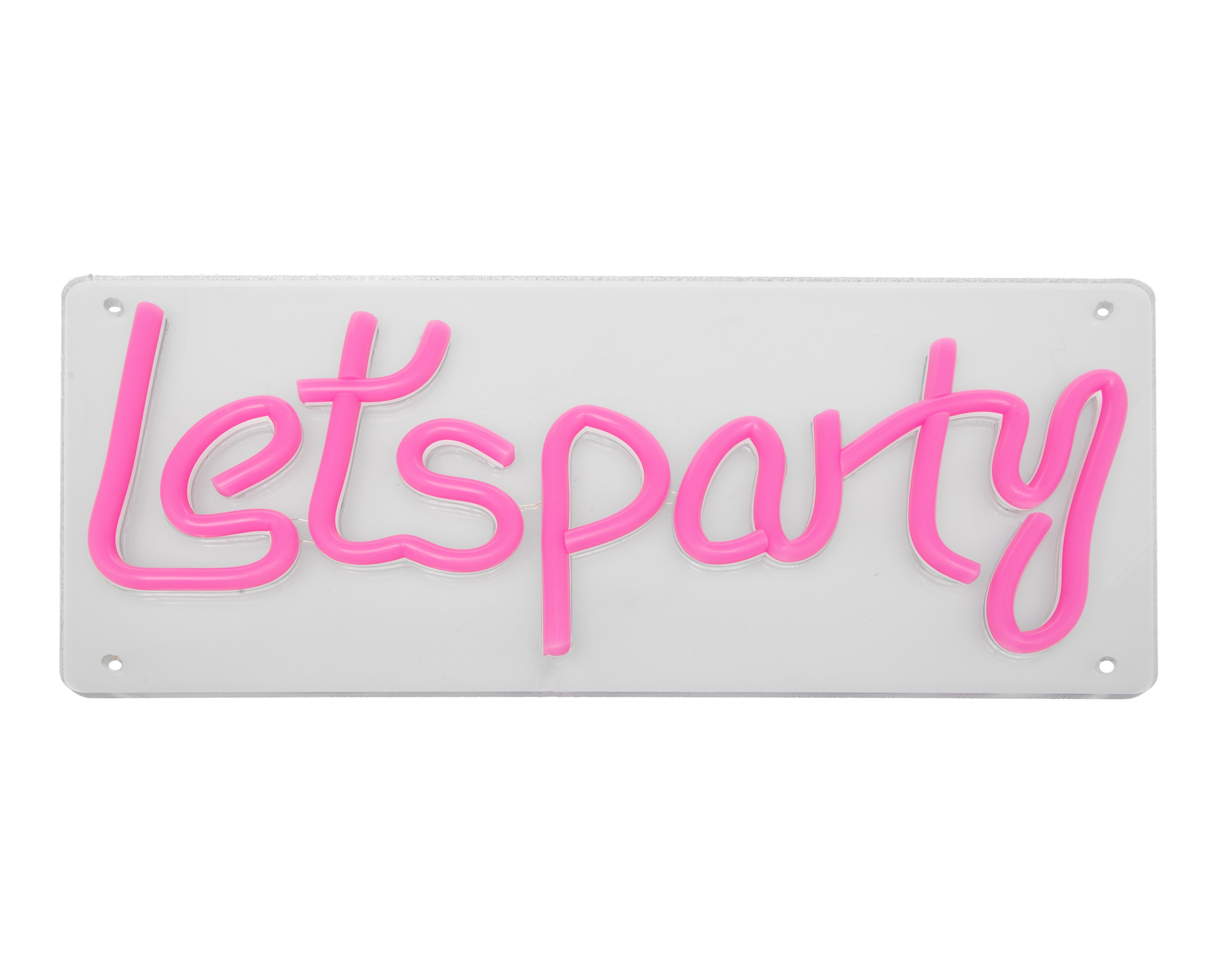 Foto 2 | Foto 2 | Letrero Decorativo Lets Party con Luces