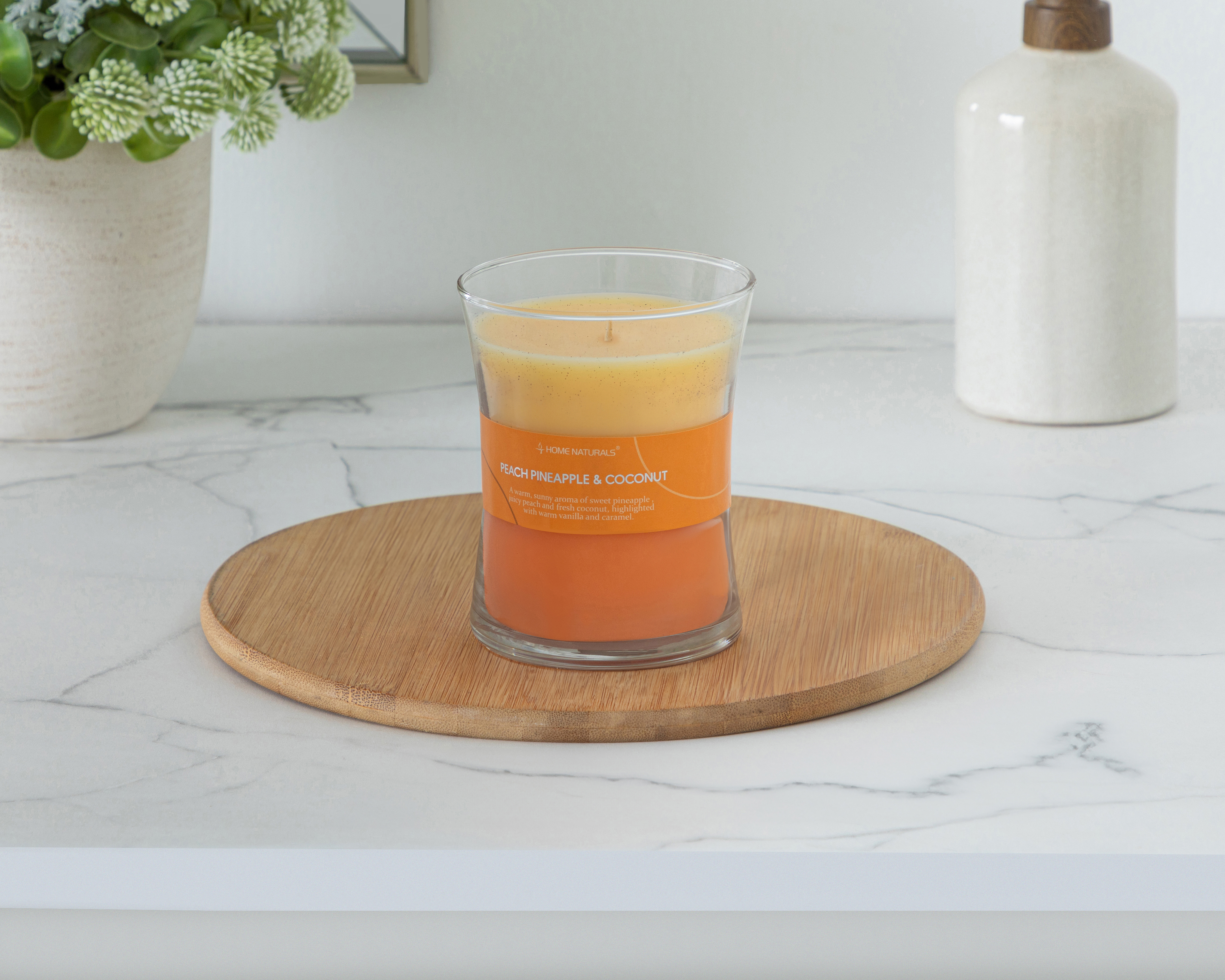 Foto 5 pulgar | Foto 4 | Vela Aromática Durazno, Piña y Coco